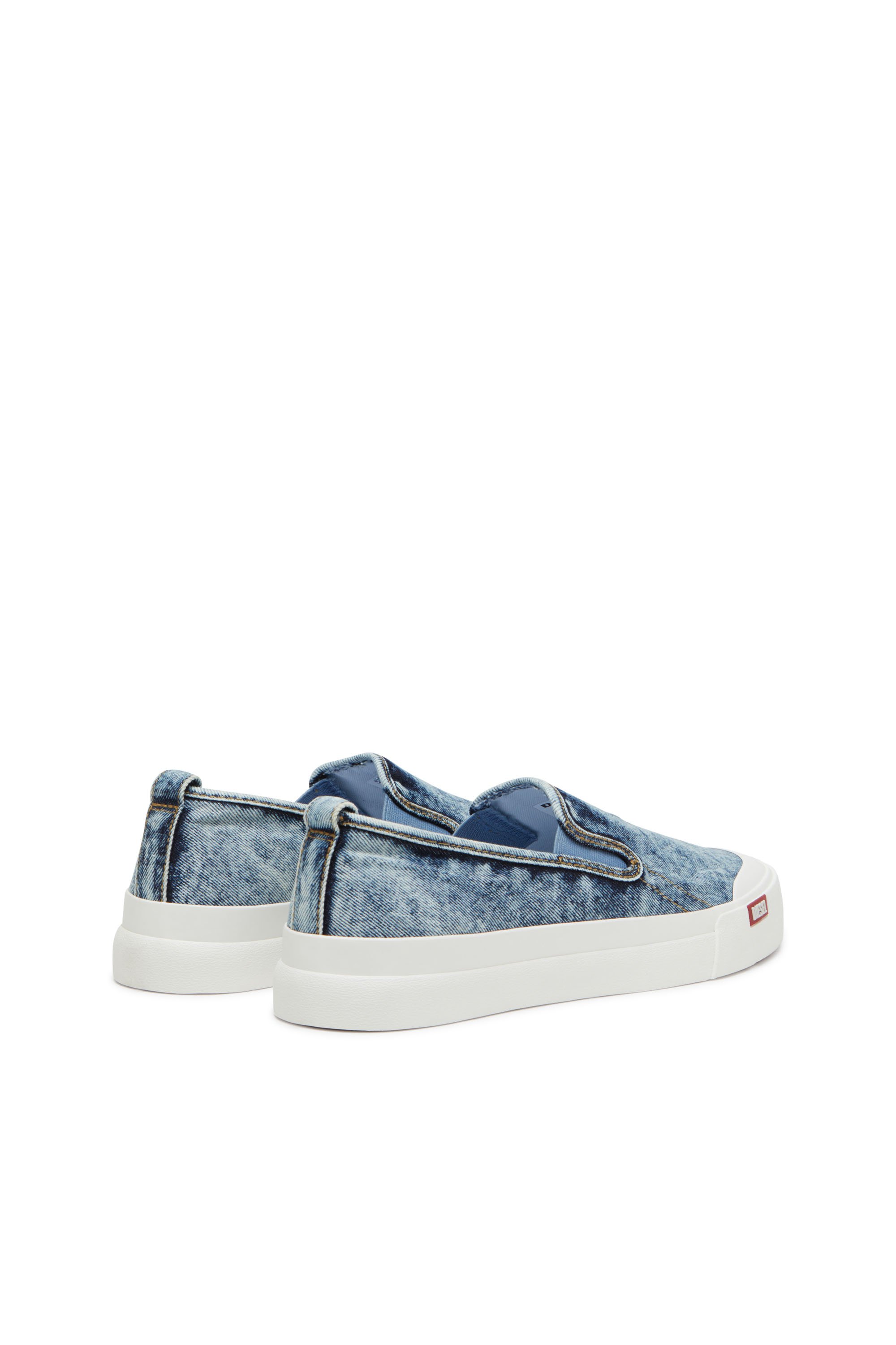 Diesel - S-ATHOS NMD SO, Man's S-Athos-Denim slip-on sneakers in Blue - 3