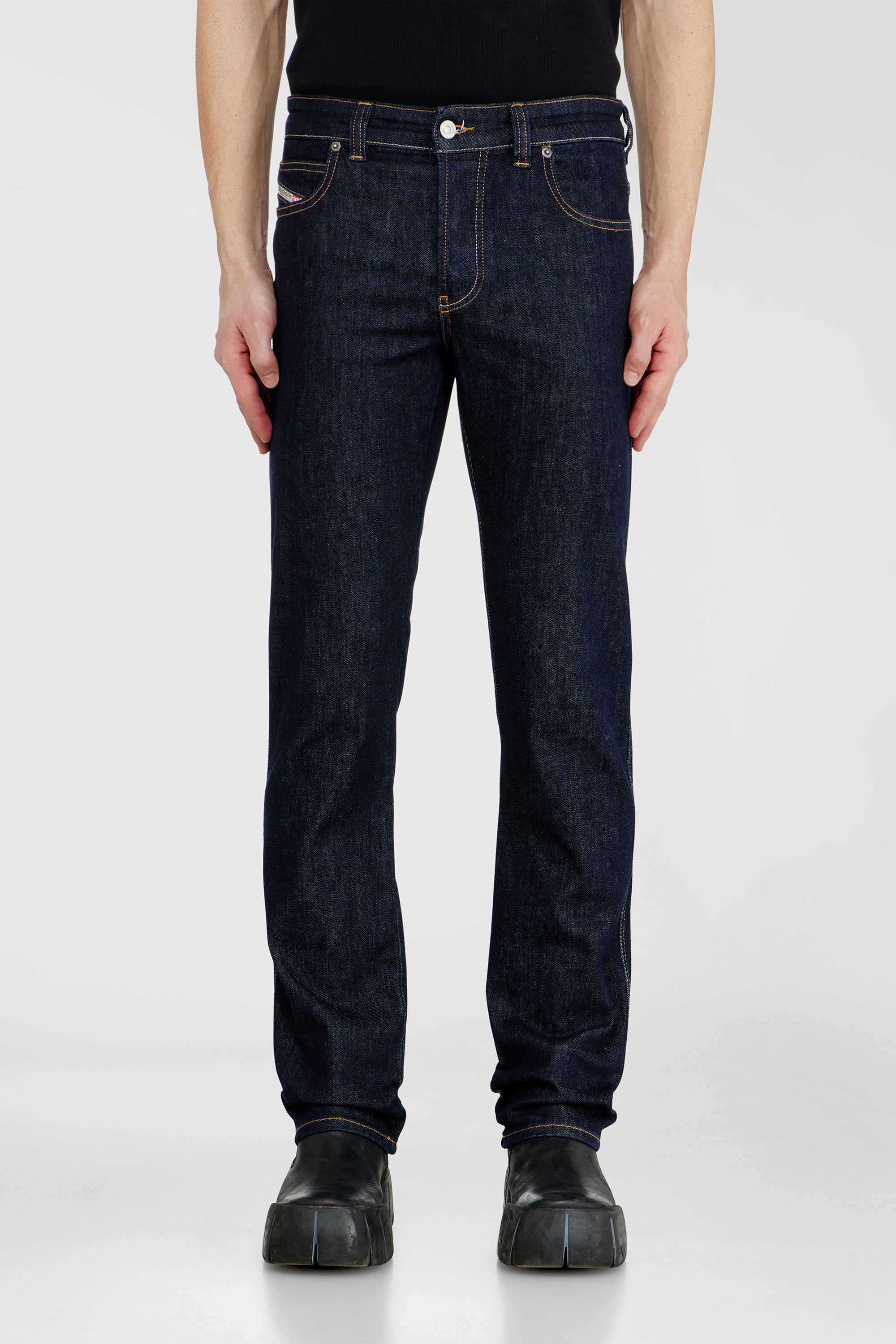 Diesel - Man's Slim Jeans 1993 D-Vyl 0DBEJ, Dark Blue - 4