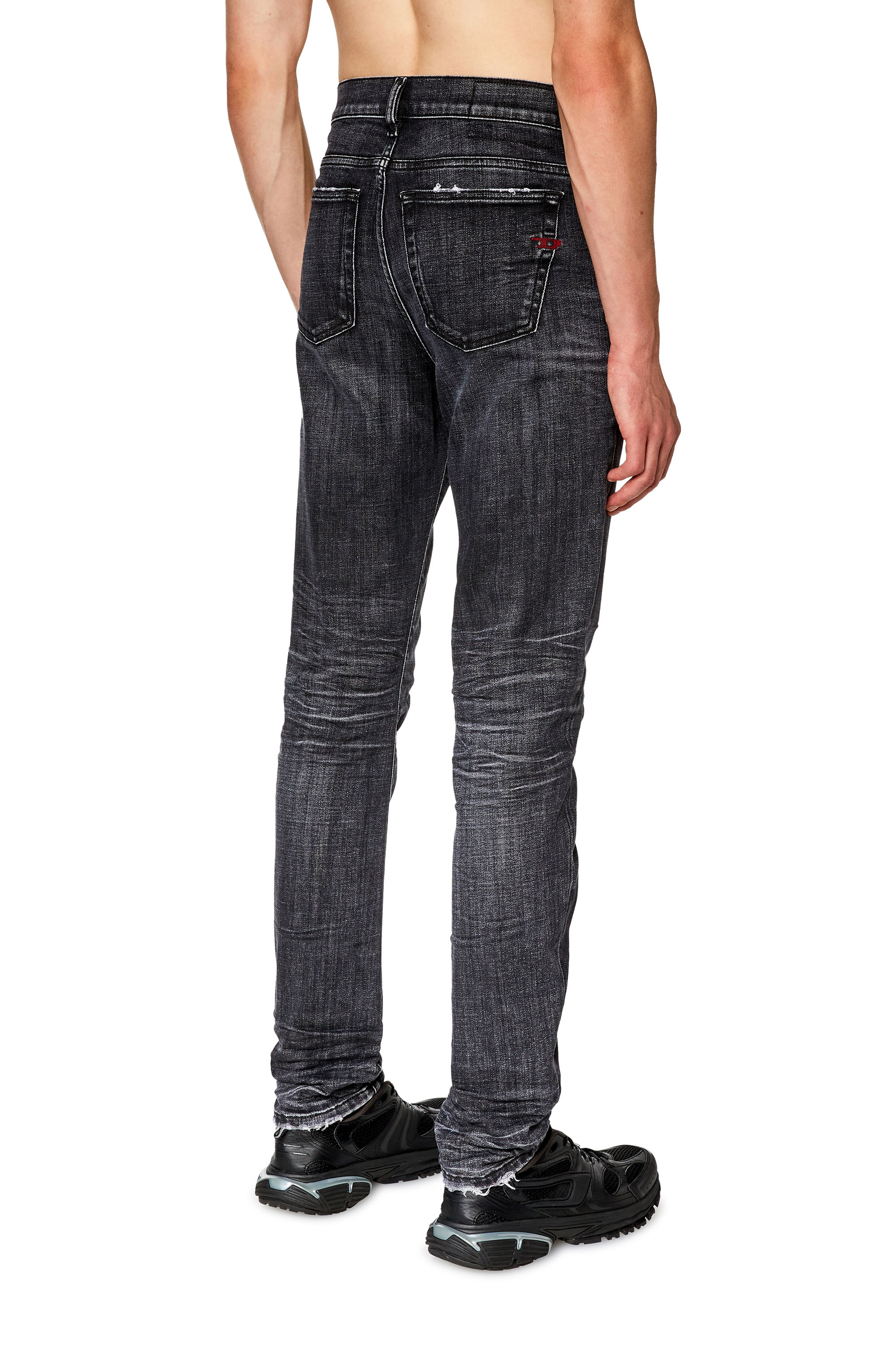 Diesel - Skinny Jeans 1983 D-Amny 09G50, Black/Dark grey - Image 3