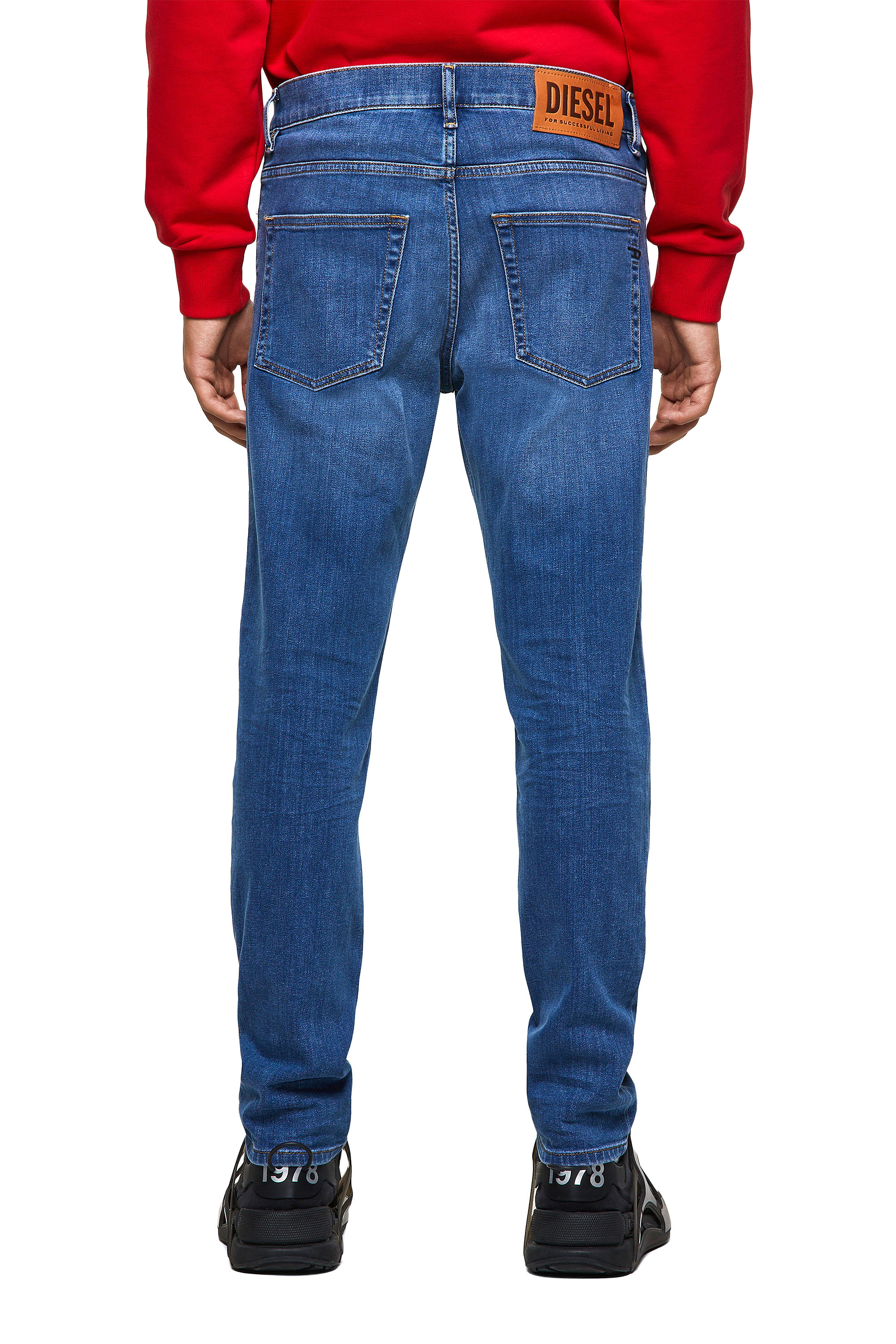 Diesel - 2005 D-FINING 09A80 Tapered Jeans, Medium blue - Image 2