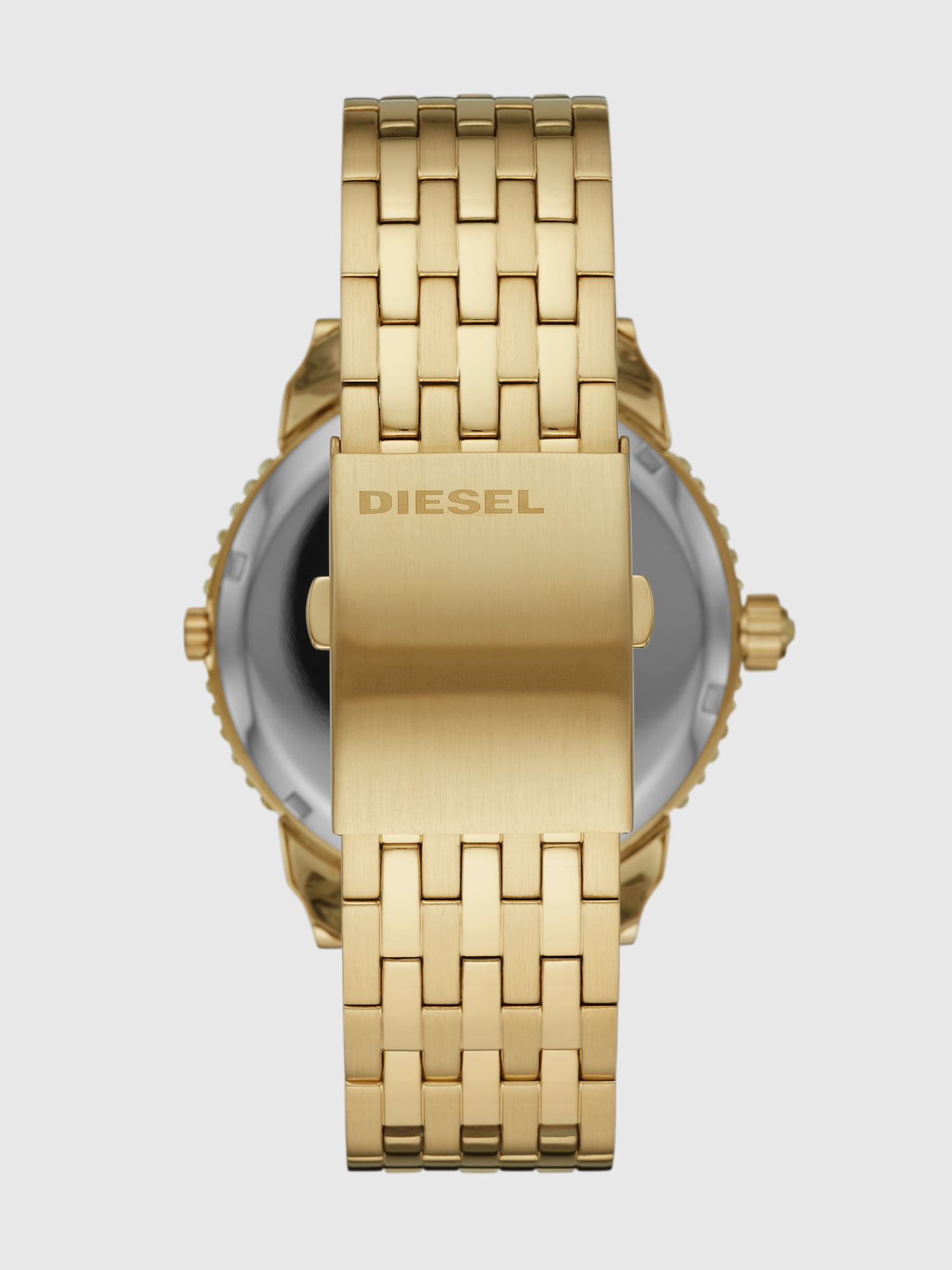 Diesel - DZ5599, Woman's Mini Daddy Three-Hand Gold-Tone Stainless Steel Watch in Gold - 3