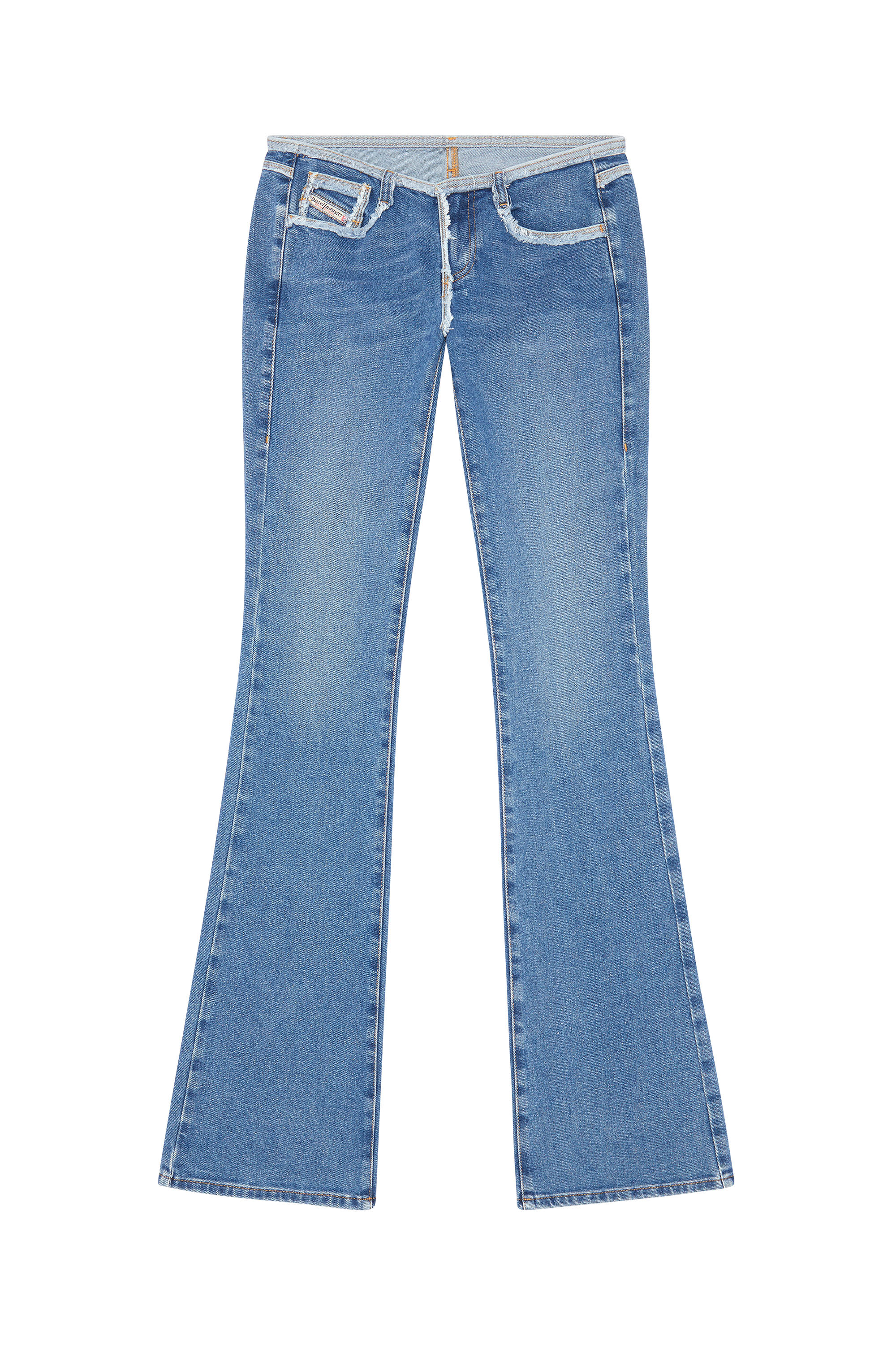 Diesel - 1969 D-EBBEY 09E19 Bootcut and Flare Jeans, Medium blue - Image 1