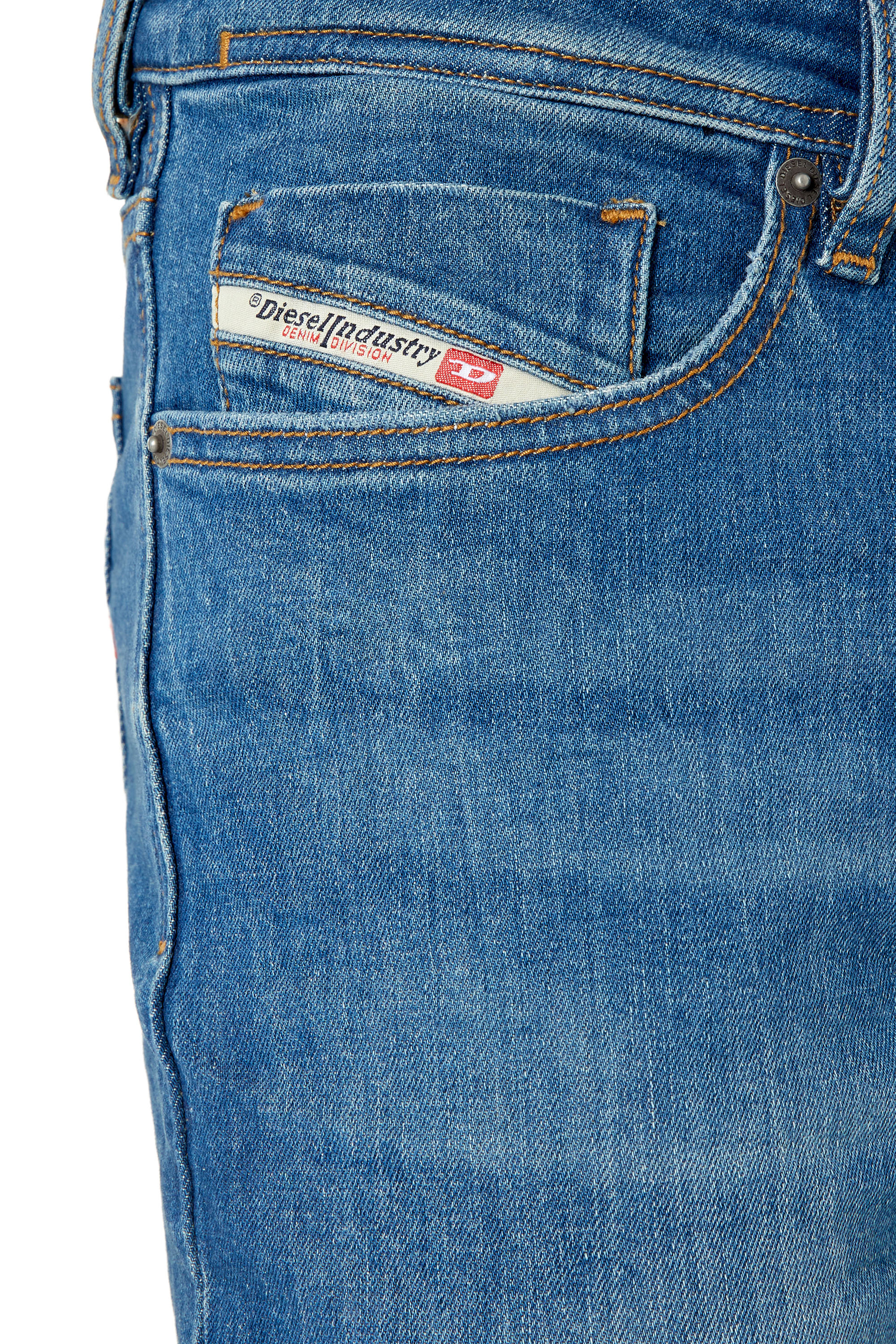 Diesel - 1979 Sleenker E09PK Skinny Jeans, Medium blue - Image 4