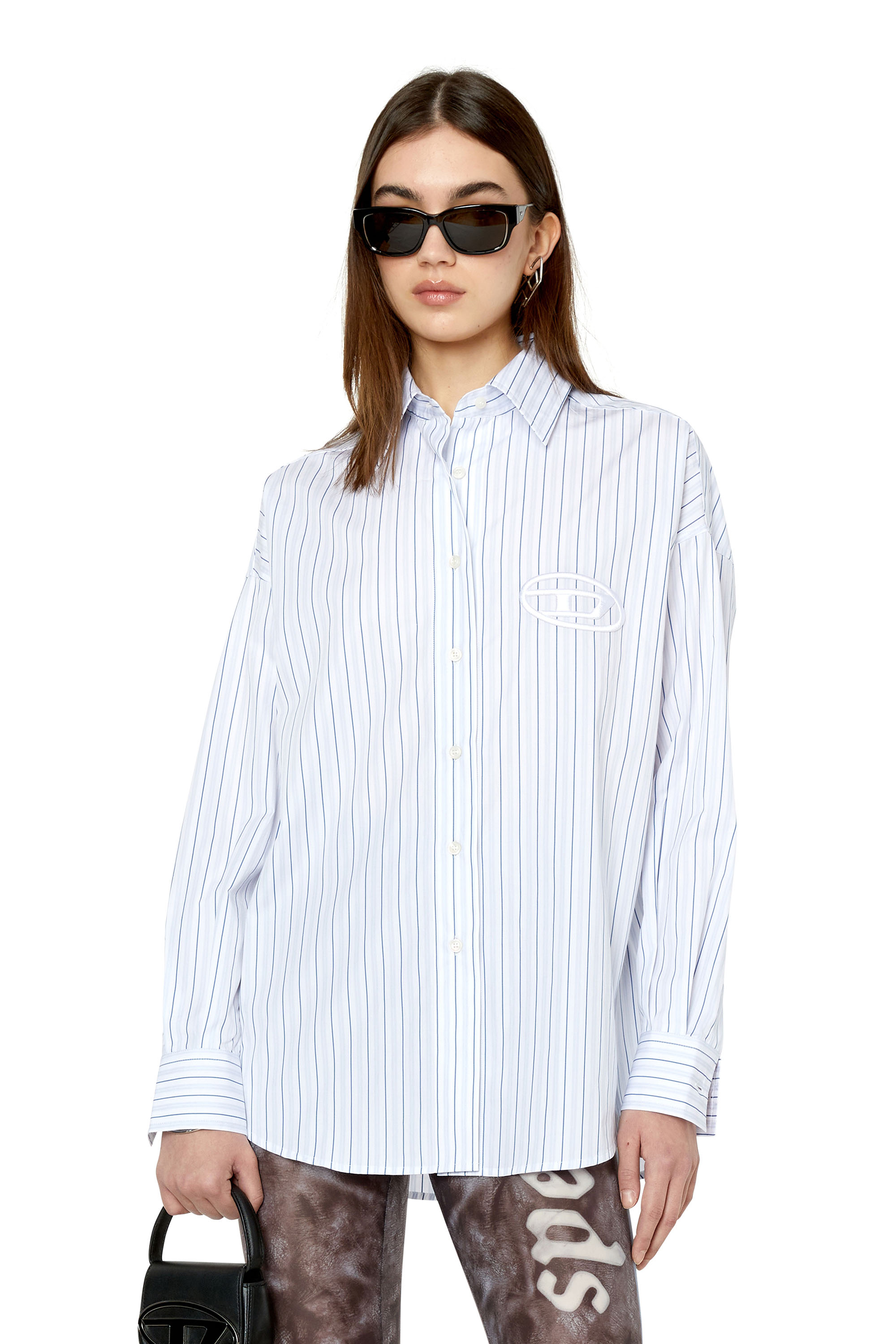 Diesel - S-DOUBLY-STRIPE, Light Blue - Image 1
