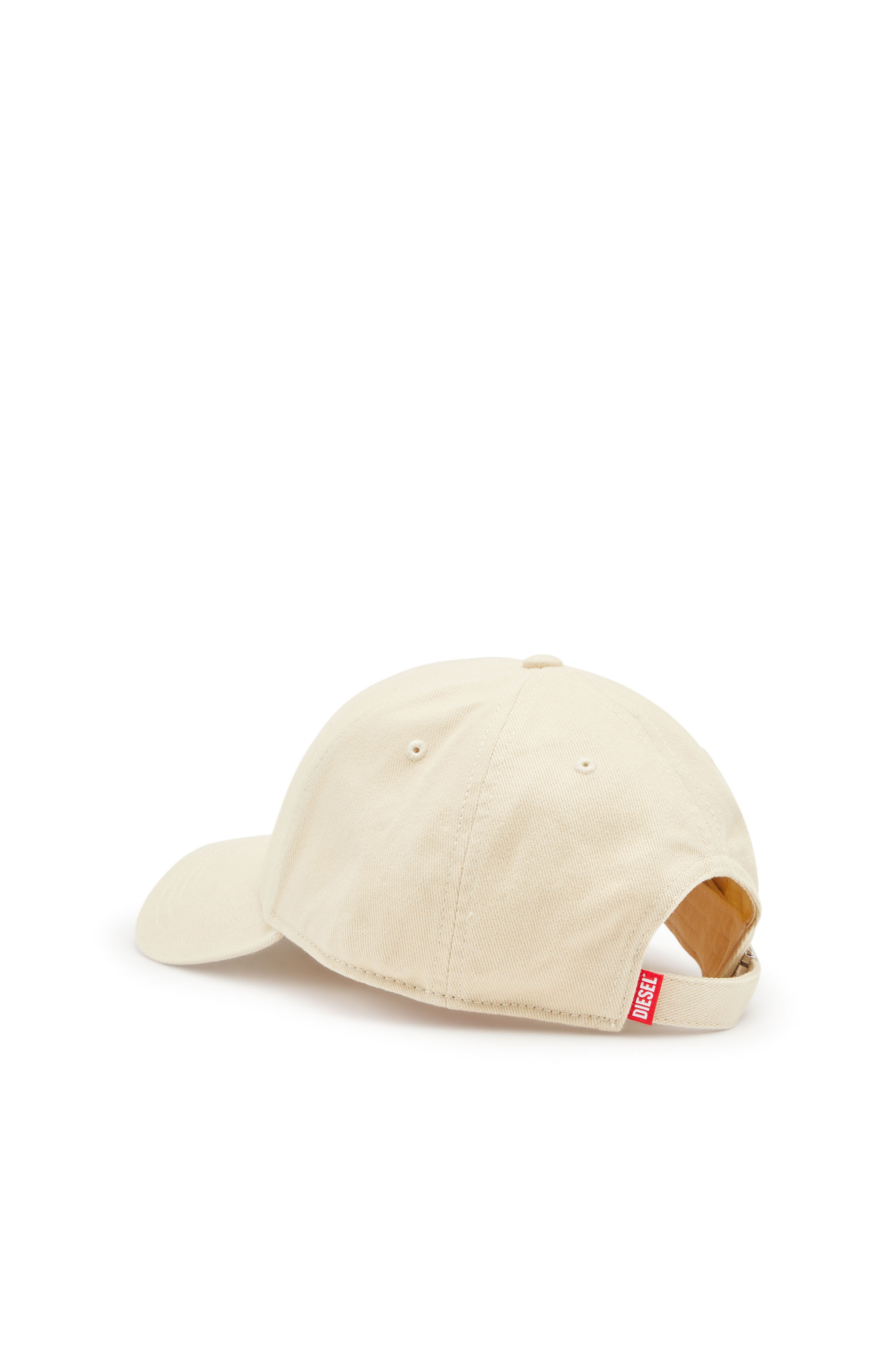 Diesel - CORRY-JACQ-WASH, Man Baseball cap with logo patch in White - Image 2