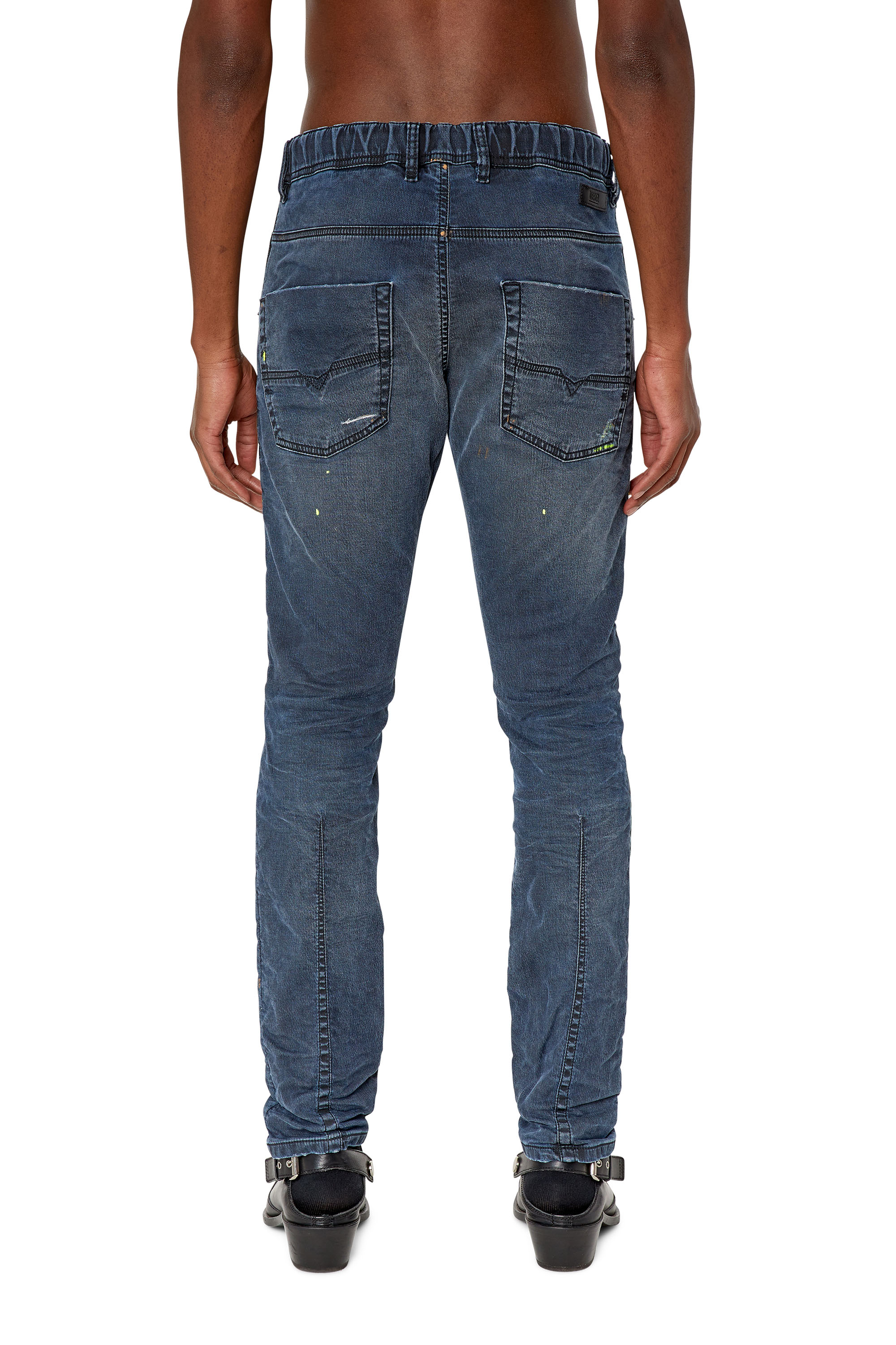 Diesel - Krooley JoggJeans® 069QH Tapered, Dark Blue - Image 3