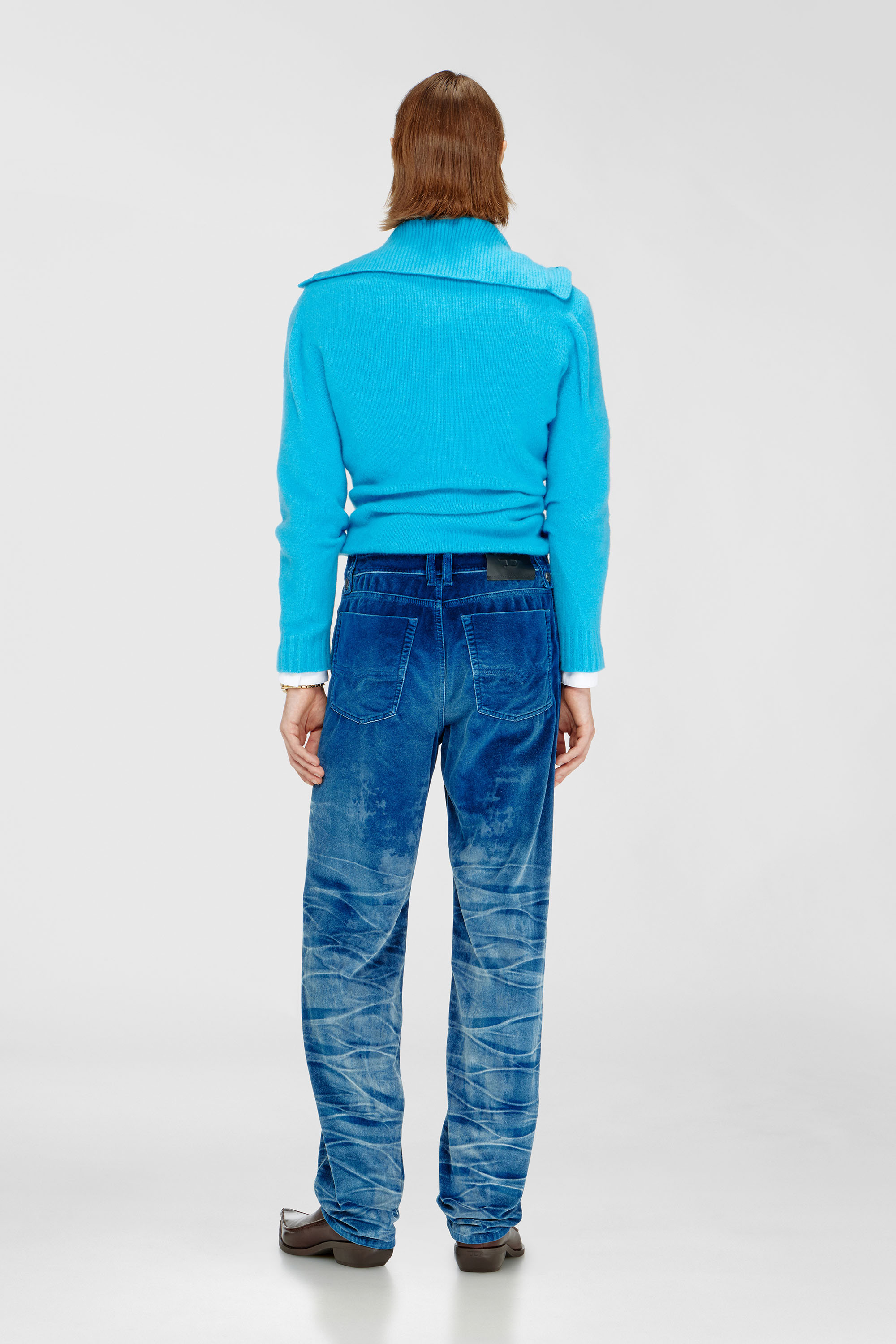 Diesel - Man's Regular Jeans 1991 D-Voeed 003PF, Dark Blue - 3