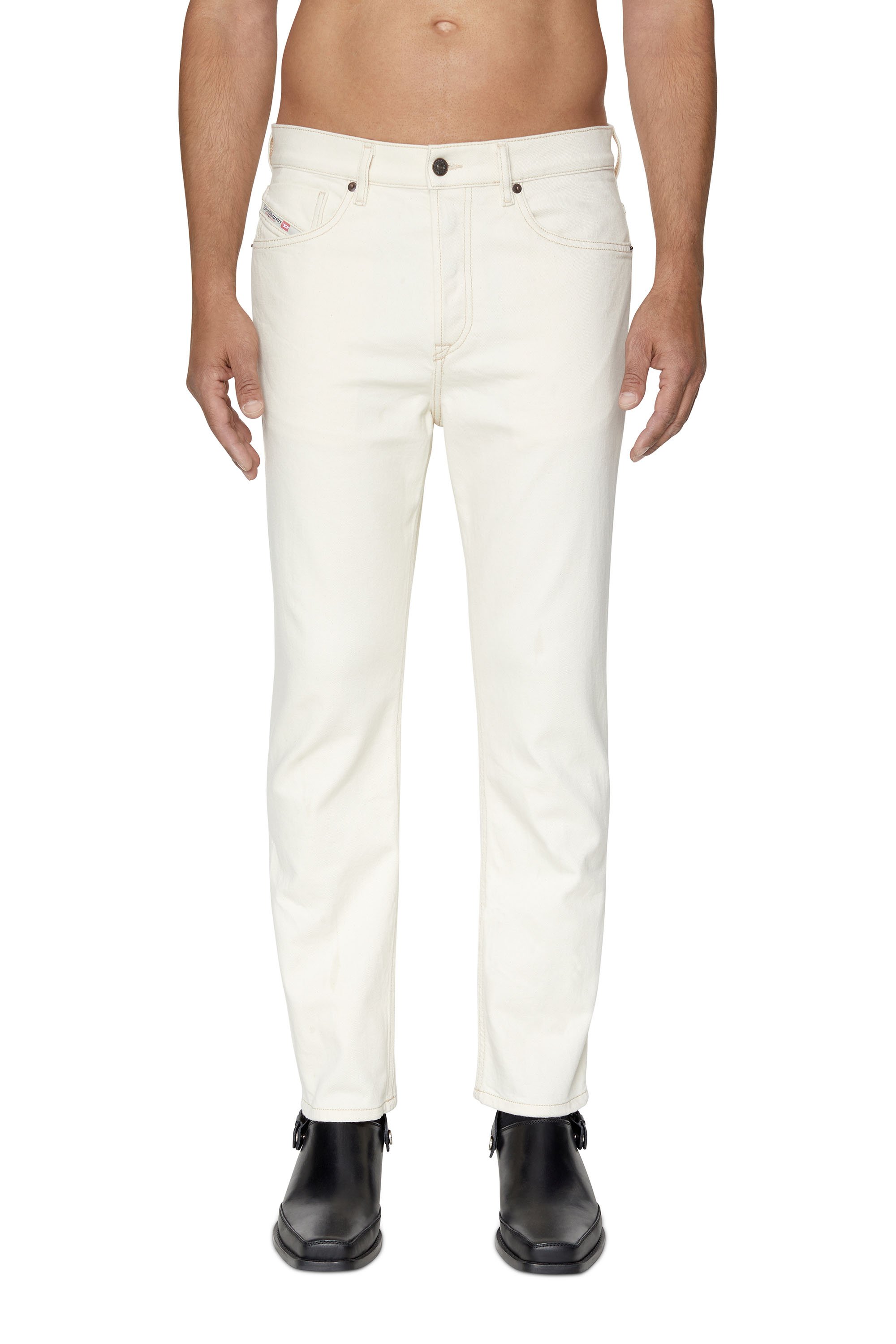 Diesel - 2005 D-FINING 09B94 Tapered Jeans, White - Image 1