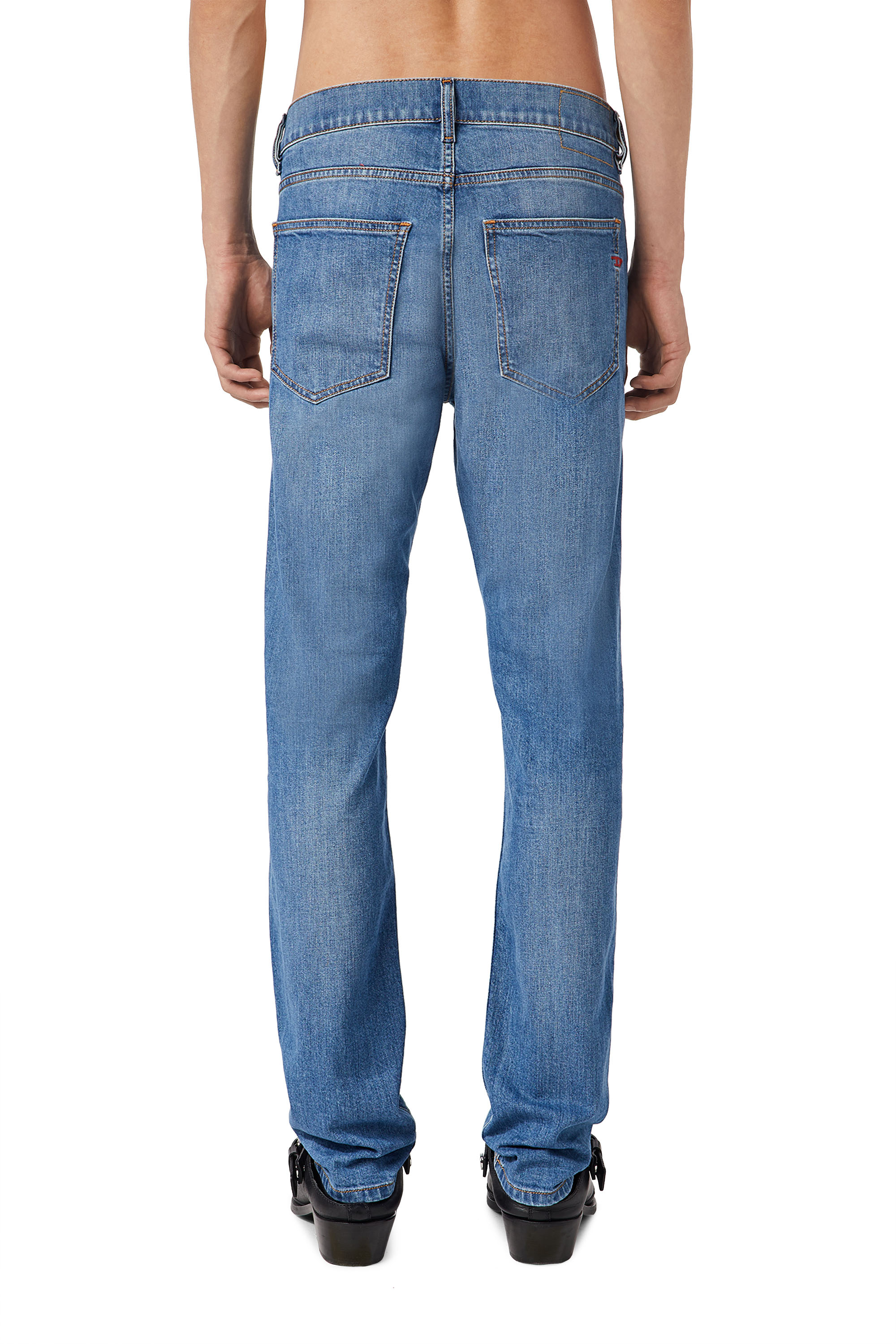 Diesel - 2019 D-Strukt 0EHAJ Slim Jeans, Medium blue - Image 3