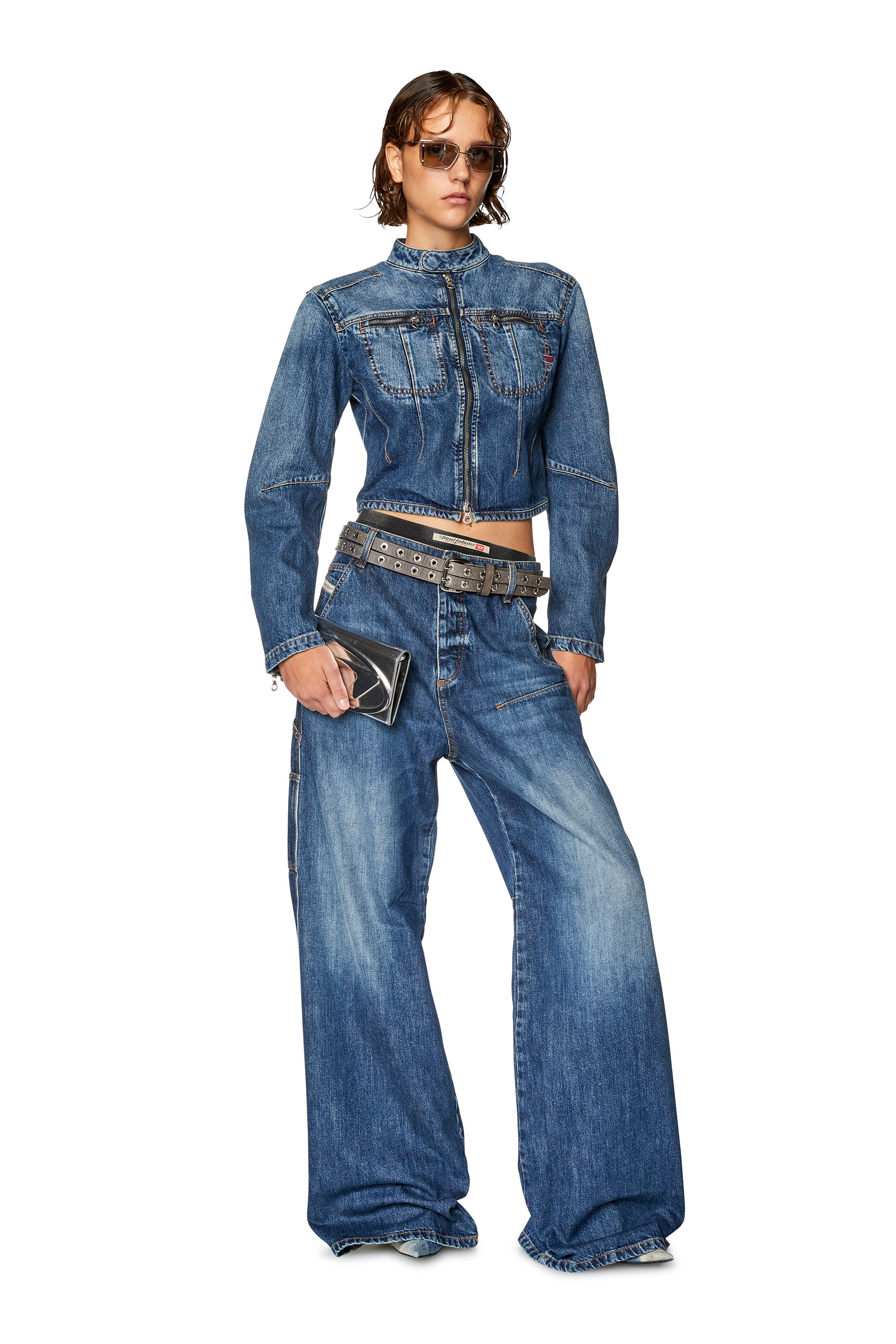 Diesel - Straight Jeans 1996 D-Sire 0HJAW, Dark Blue - Image 4