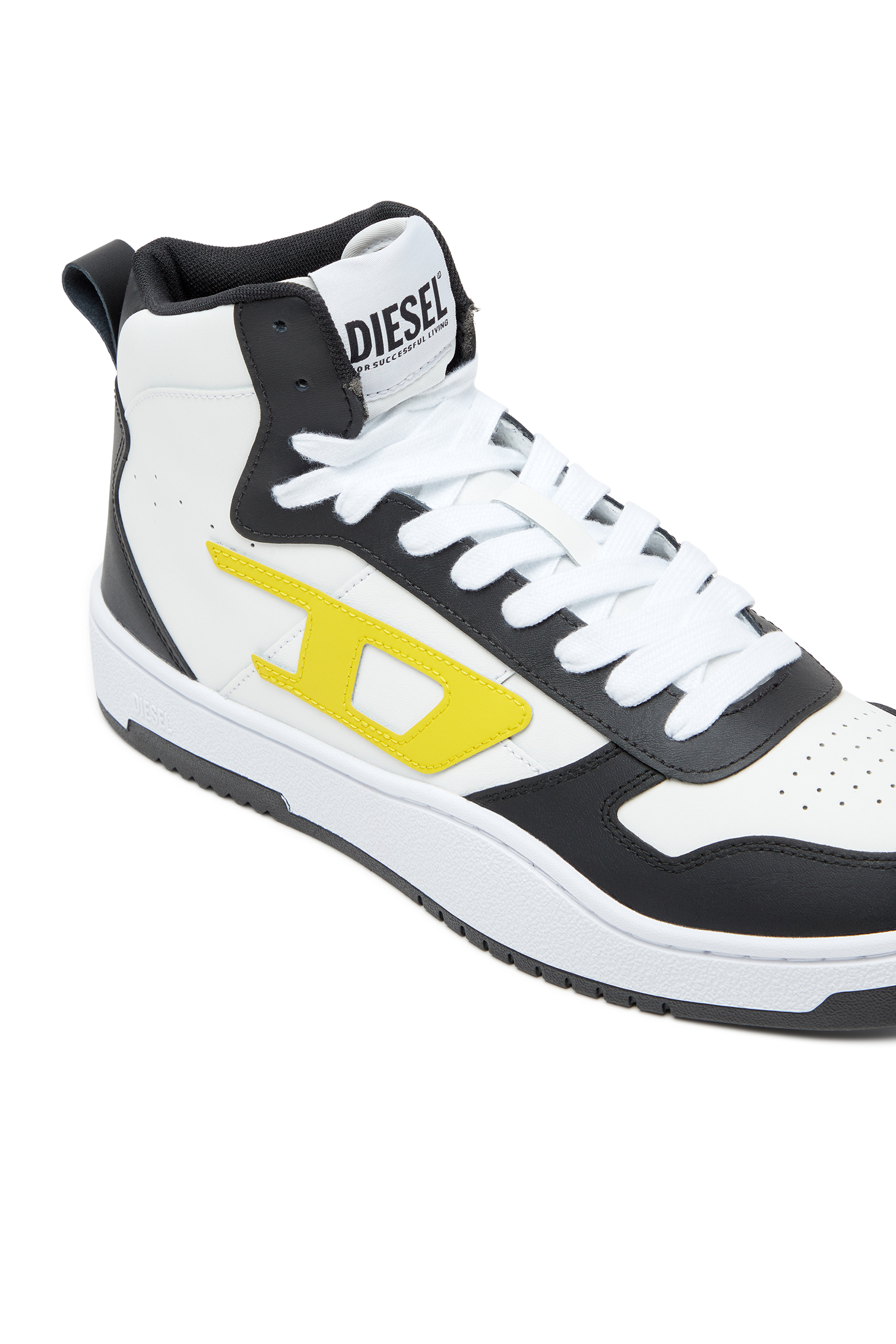 Diesel - S-UKIYO V2 MID, White/Yellow - Image 6