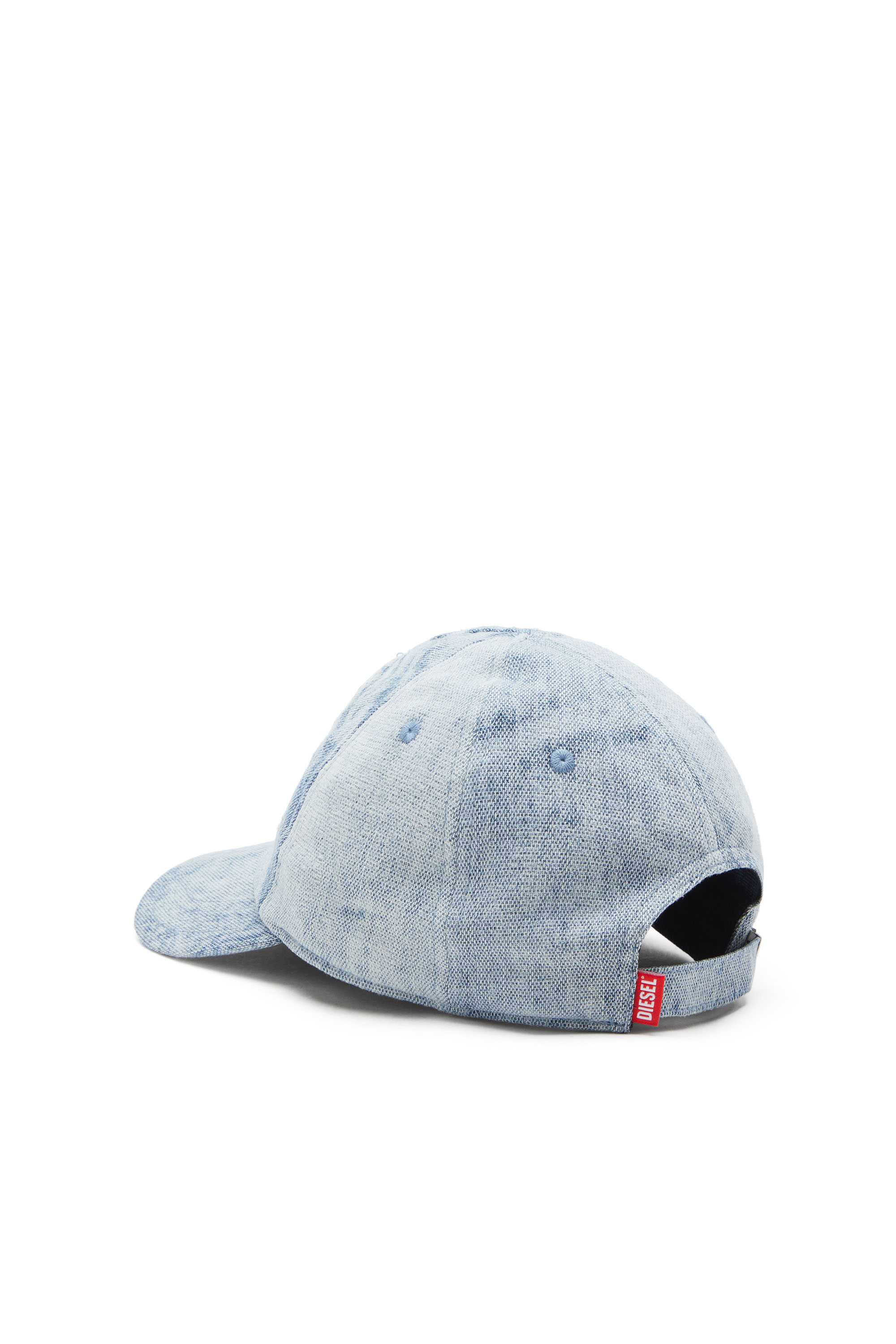 C-FEEL, Light Blue Diesel - C-FEEL, Man's Baseball cap with denim treatment in Light Blue - 2