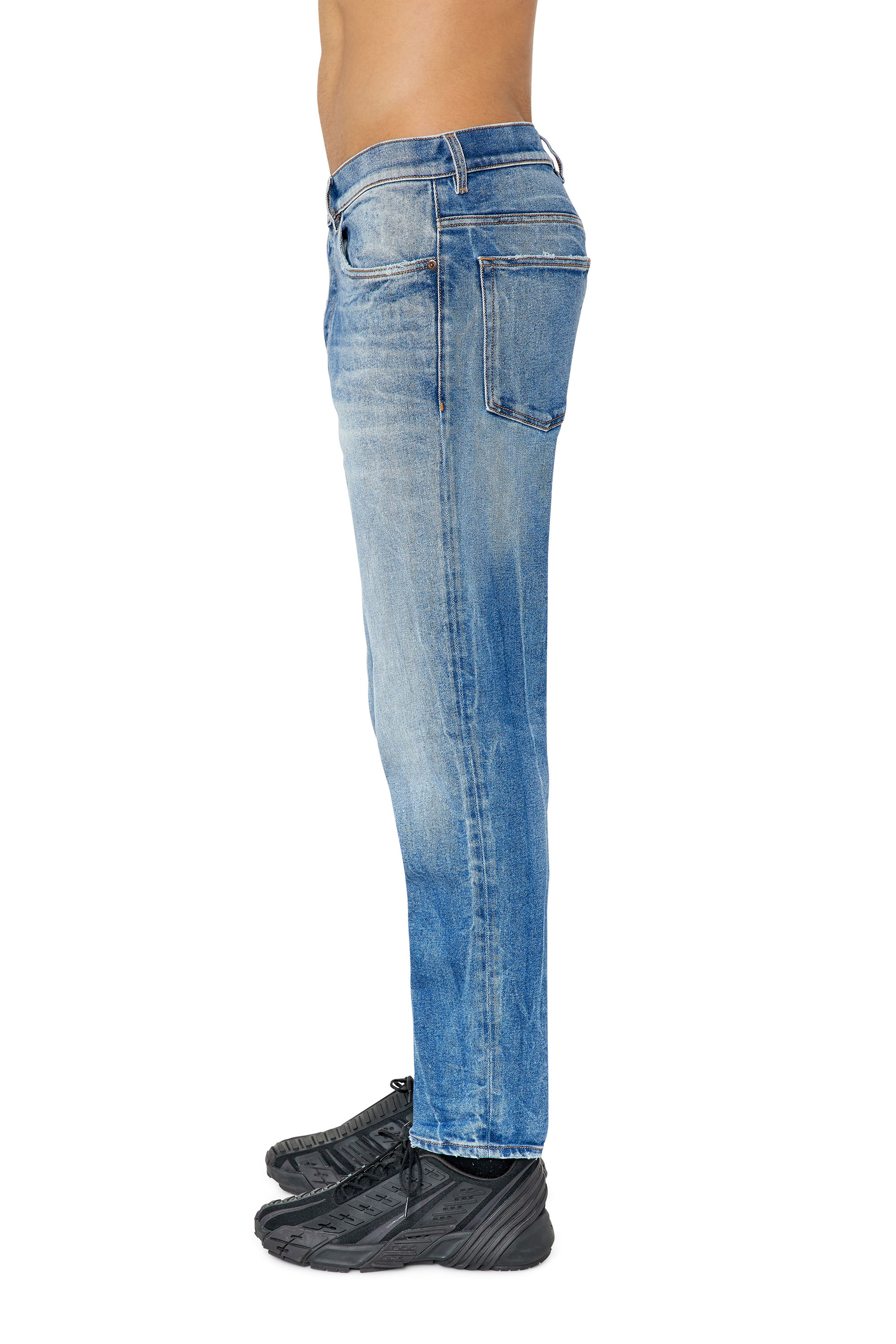 Diesel - 2005 D-Fining 09E85 Tapered Jeans, Light Blue - Image 4