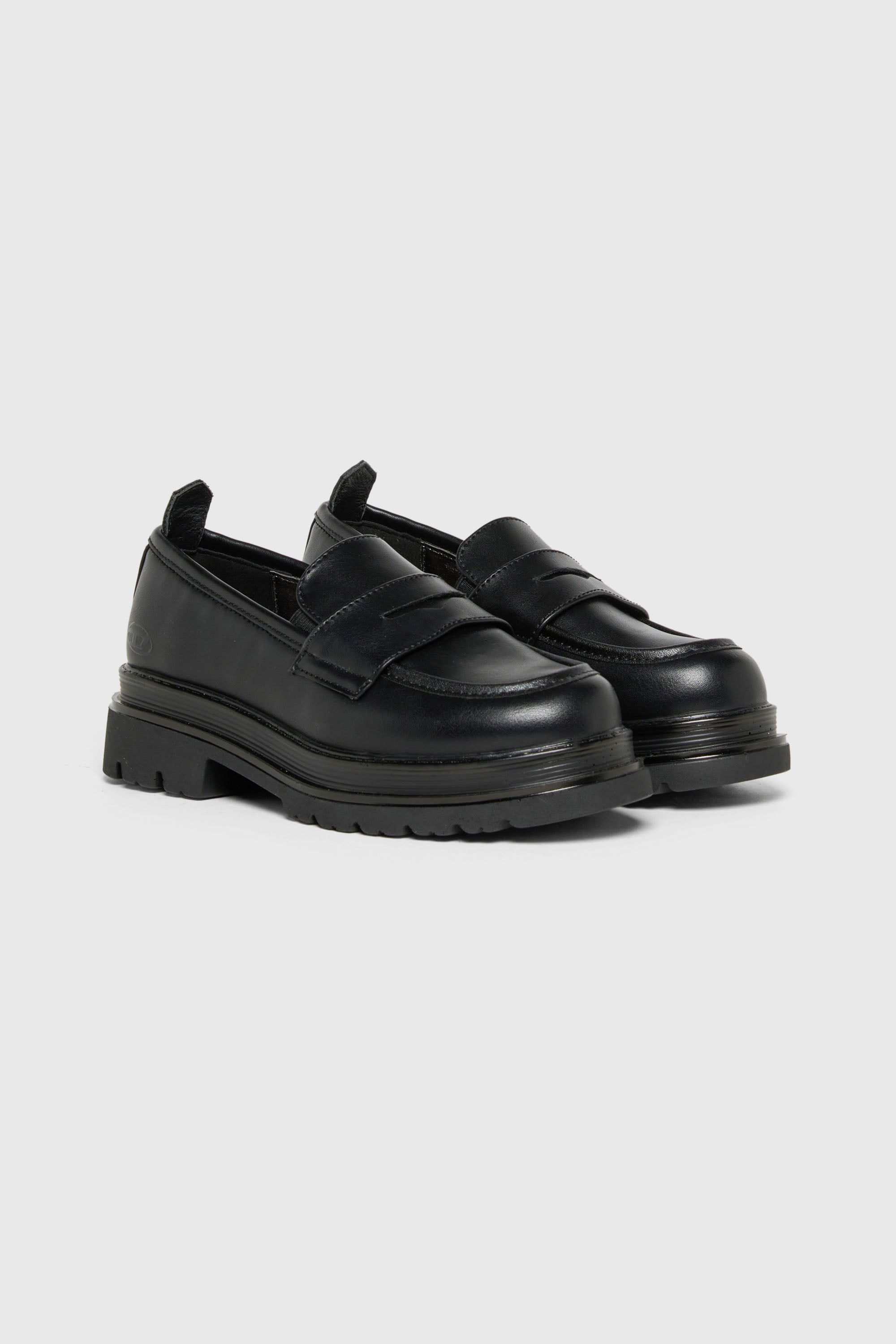 Diesel - D-SLAWEU, Unisex's D-Slaweu - Loafers with lug sole in Black - 2