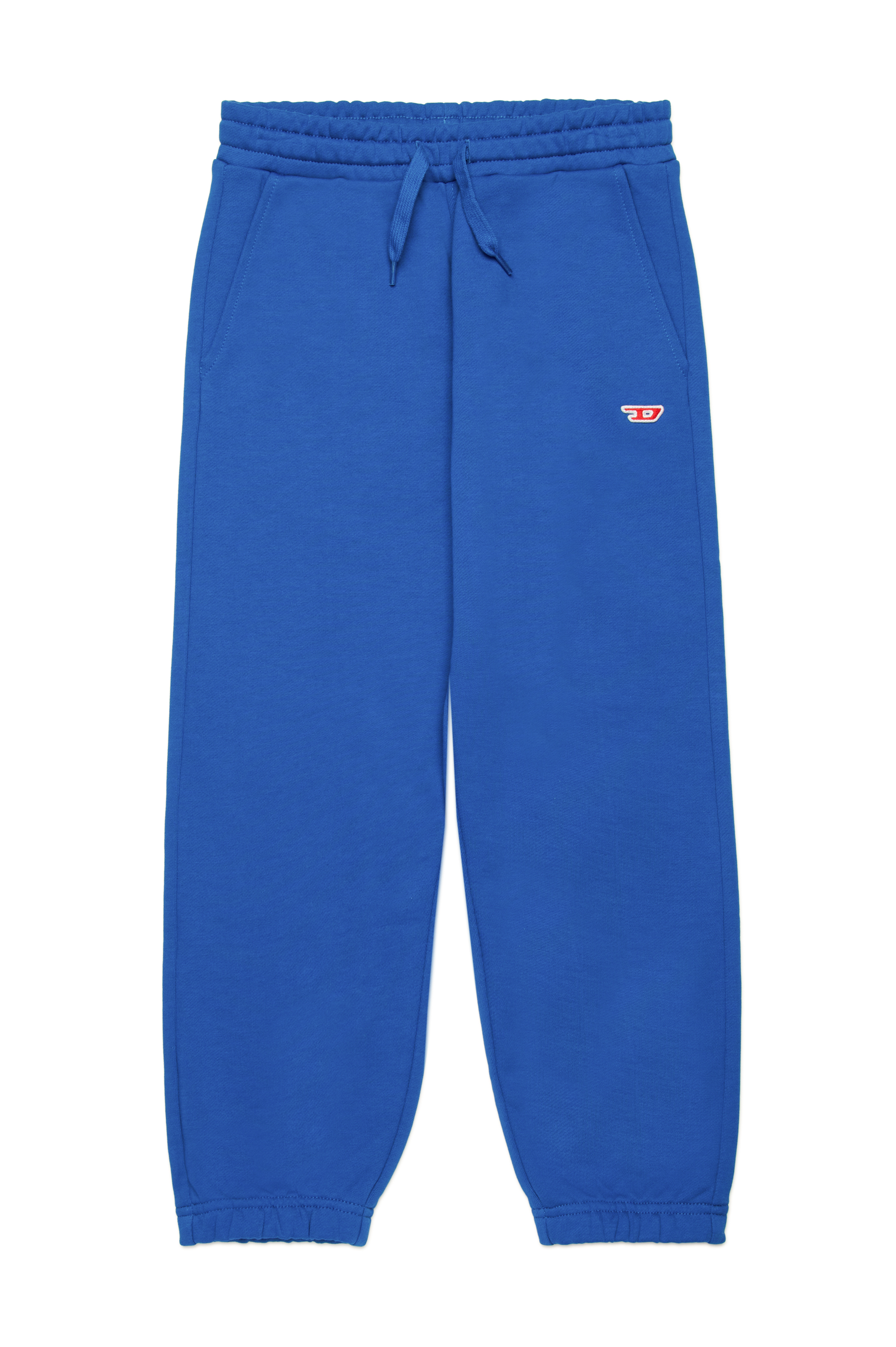 Diesel - PGINND, Unisex's Sweatpants with D logo patch in Blue - 1