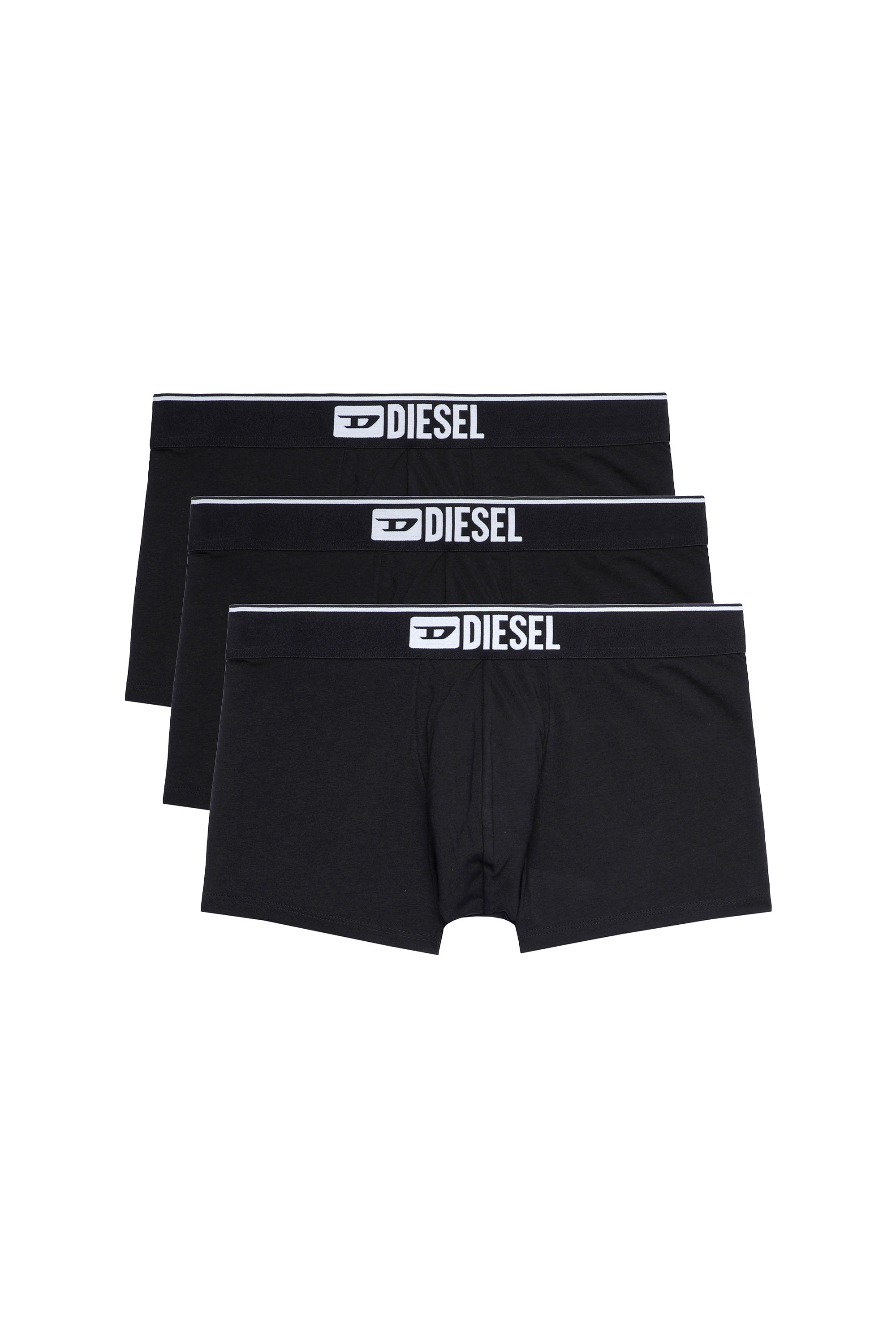 UMBX-DAMIENTHREEPACK, Black Diesel - UMBX-DAMIENTHREEPACK, Man's Three-pack of plain boxer in Black - 2
