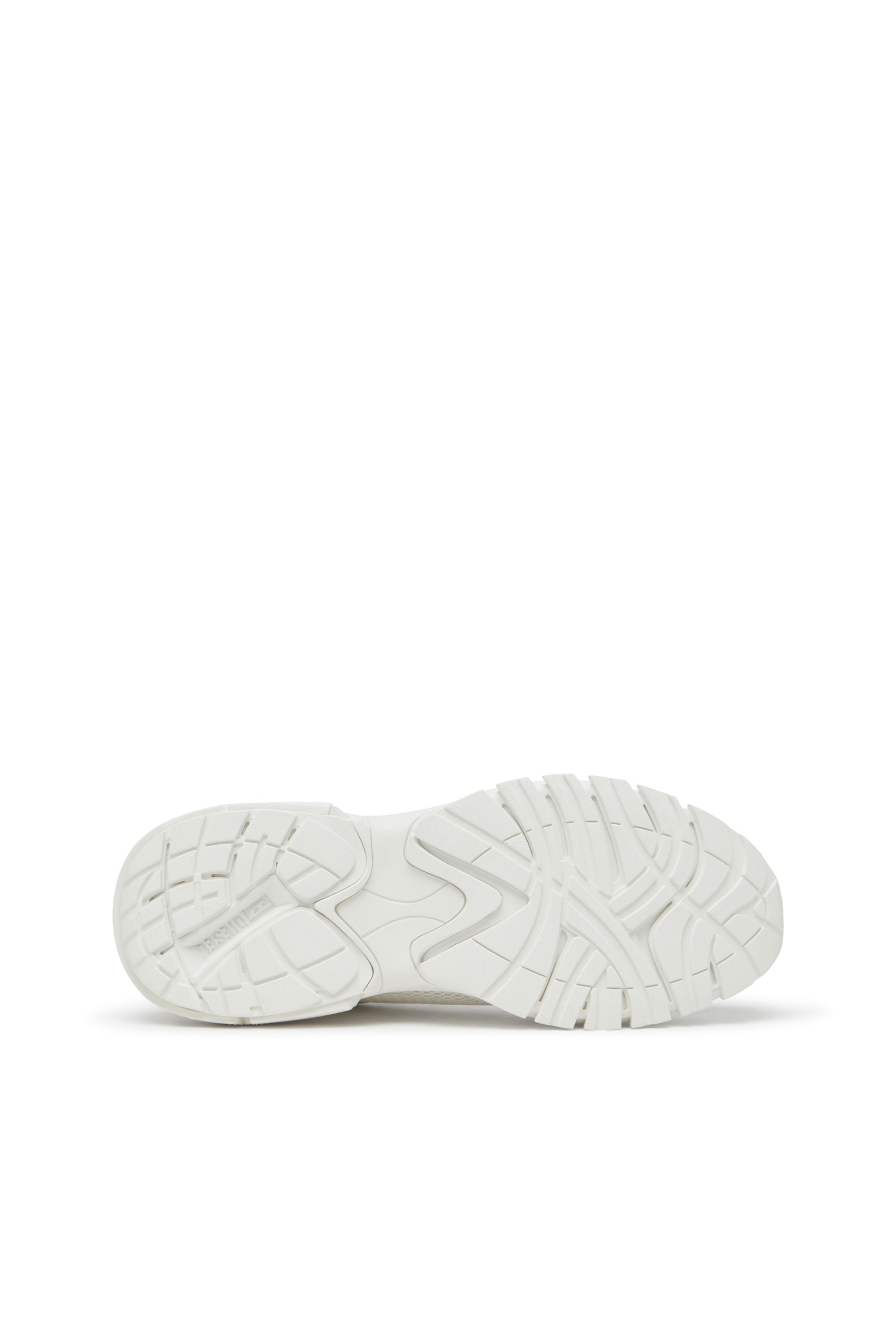 S-PRO-V-DENSE LOW W, White Diesel - S-PRO-V-DENSE LOW W, Woman's S-Pro-V-Dense-Monochrome mesh sneakers with Oval D logo in White - 5