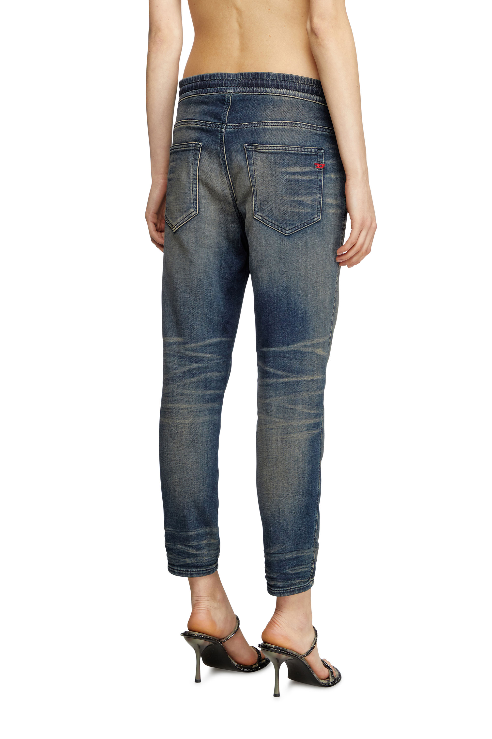 Diesel - Woman's Regular 2041 D-Fayza Joggjeans® 068PM, Dark Blue - 2