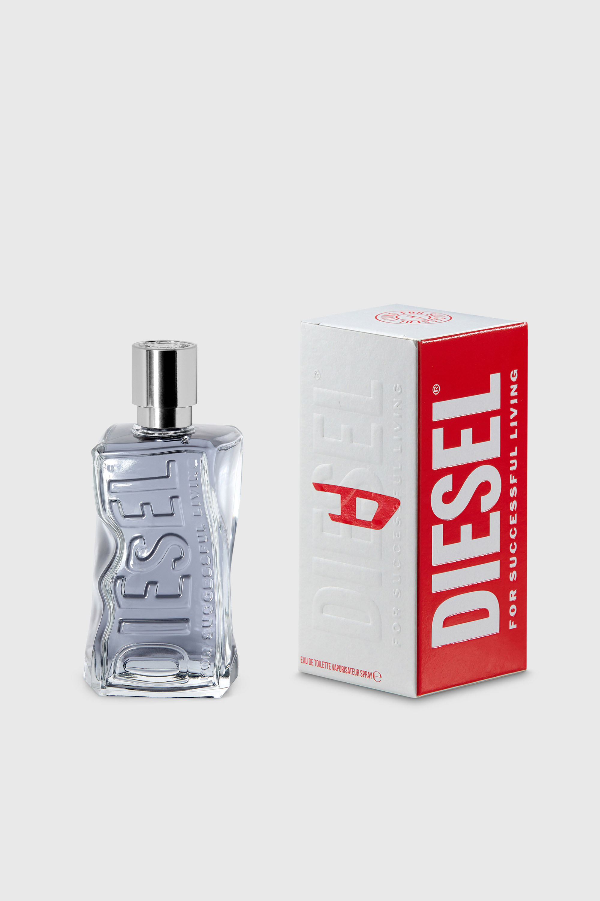 Diesel - D 50 ML LD553000 FRAGRANCE, Unisex's D 50ml, 1.7 FL.OZ., Eau de Toilette in Grey - 2