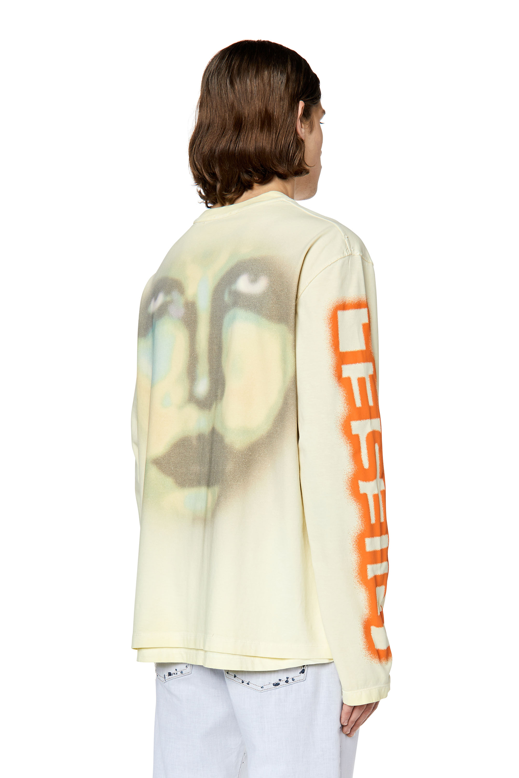 Diesel - T-CRANY, Beige - Image 2