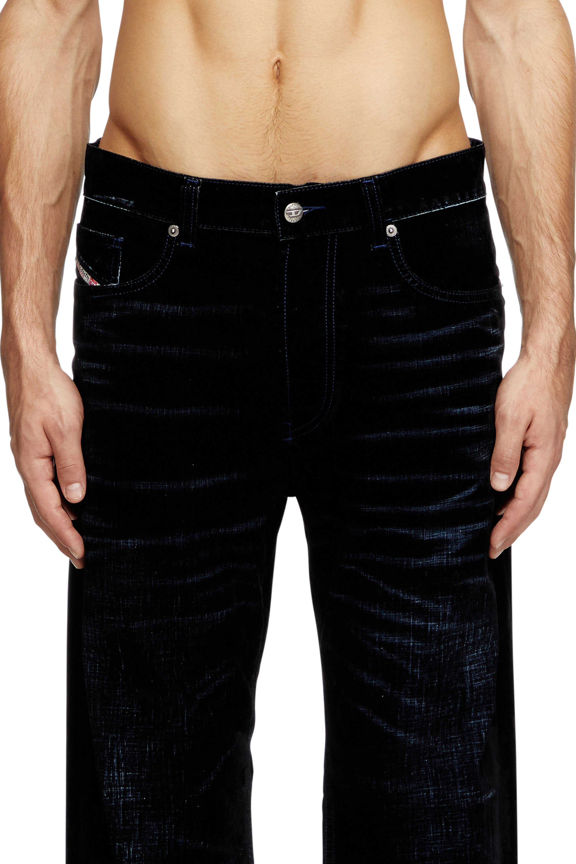 Diesel - Man's Regular Jeans 2010 D-Macs 068QY, Dark Blue - 4