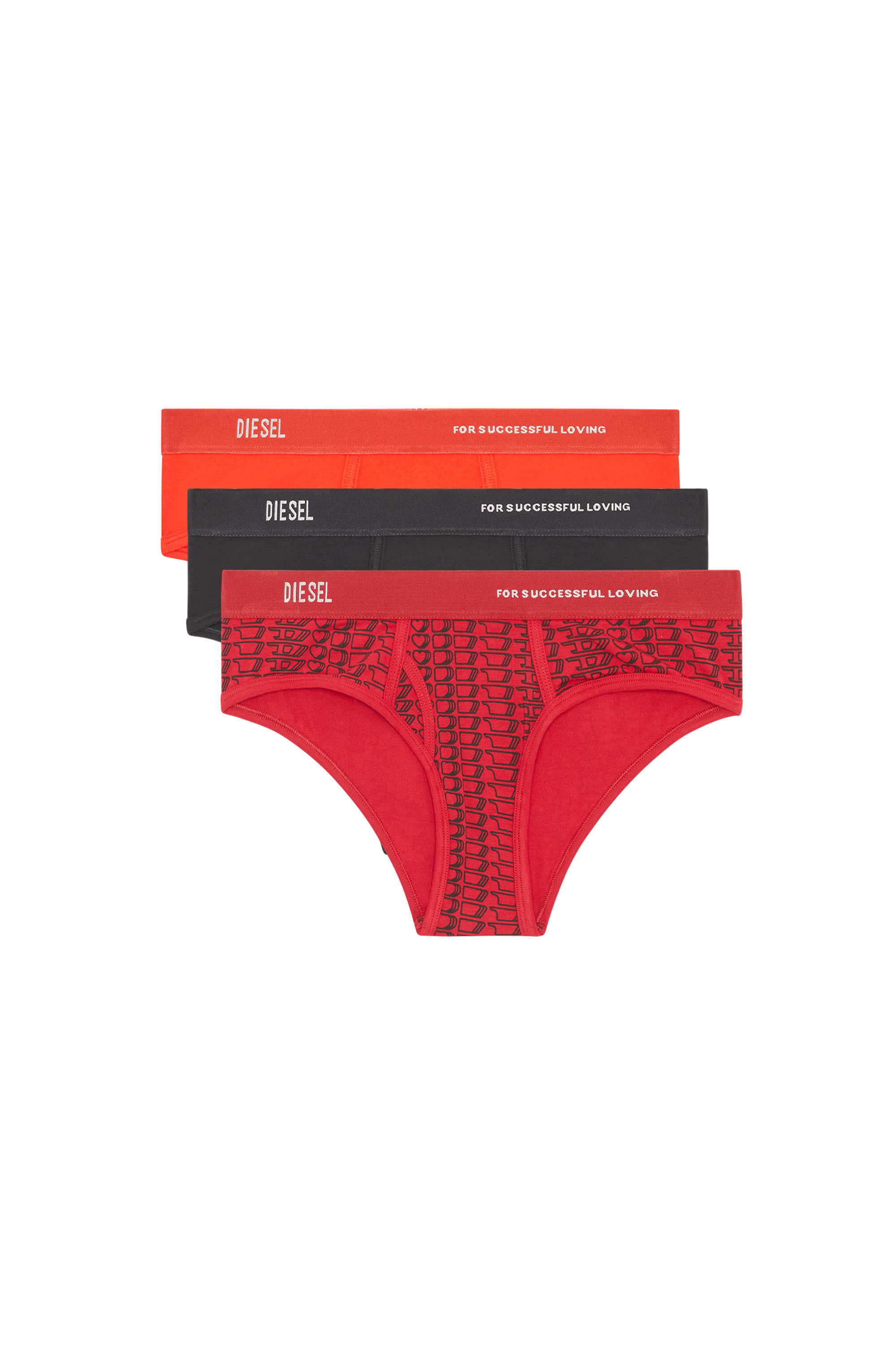 UFPN-OXYS-THREEPACK, Black/Red