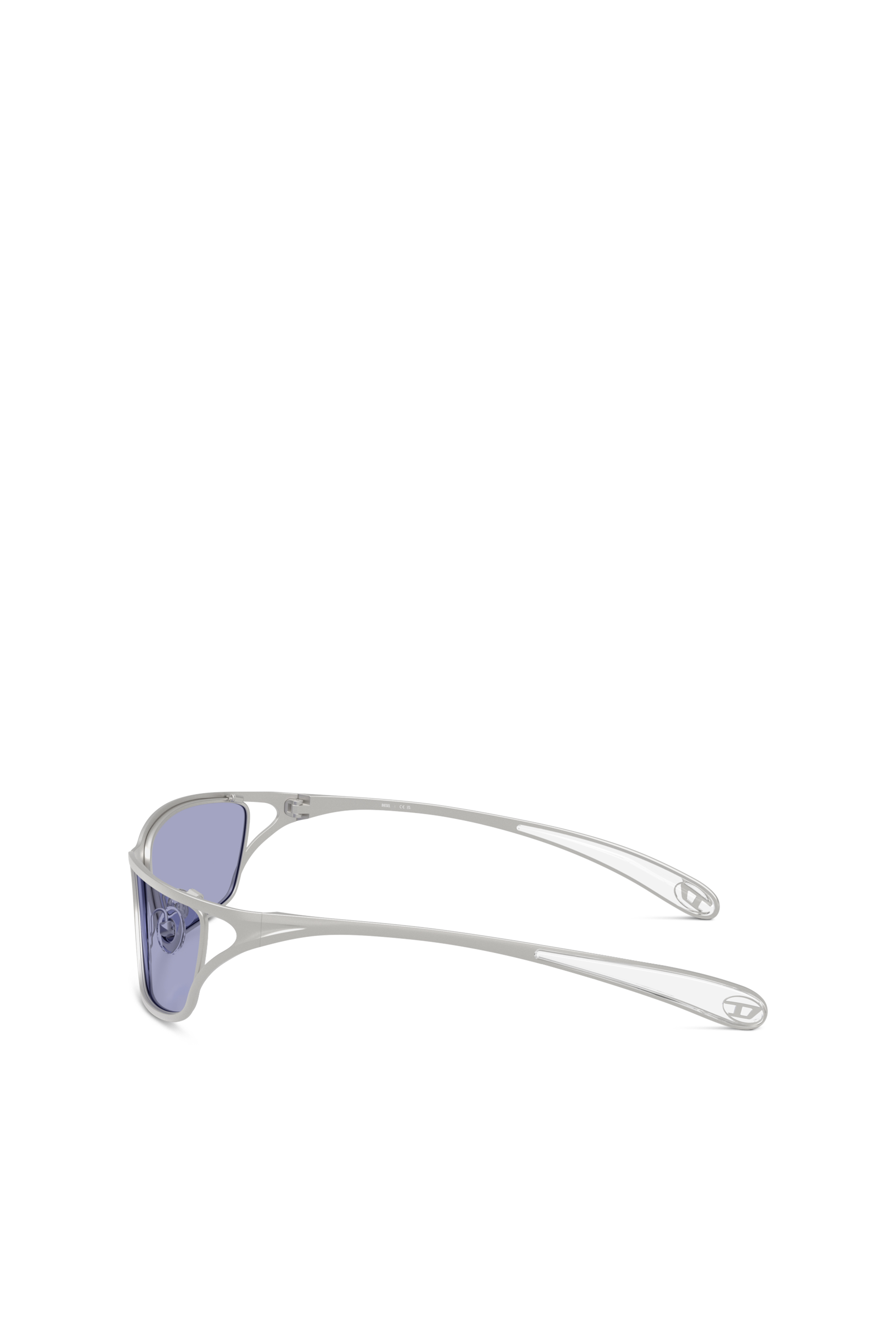 Diesel - 0DL1015, Unisex's Rectangle sunglasses in Grey/Blue - 2