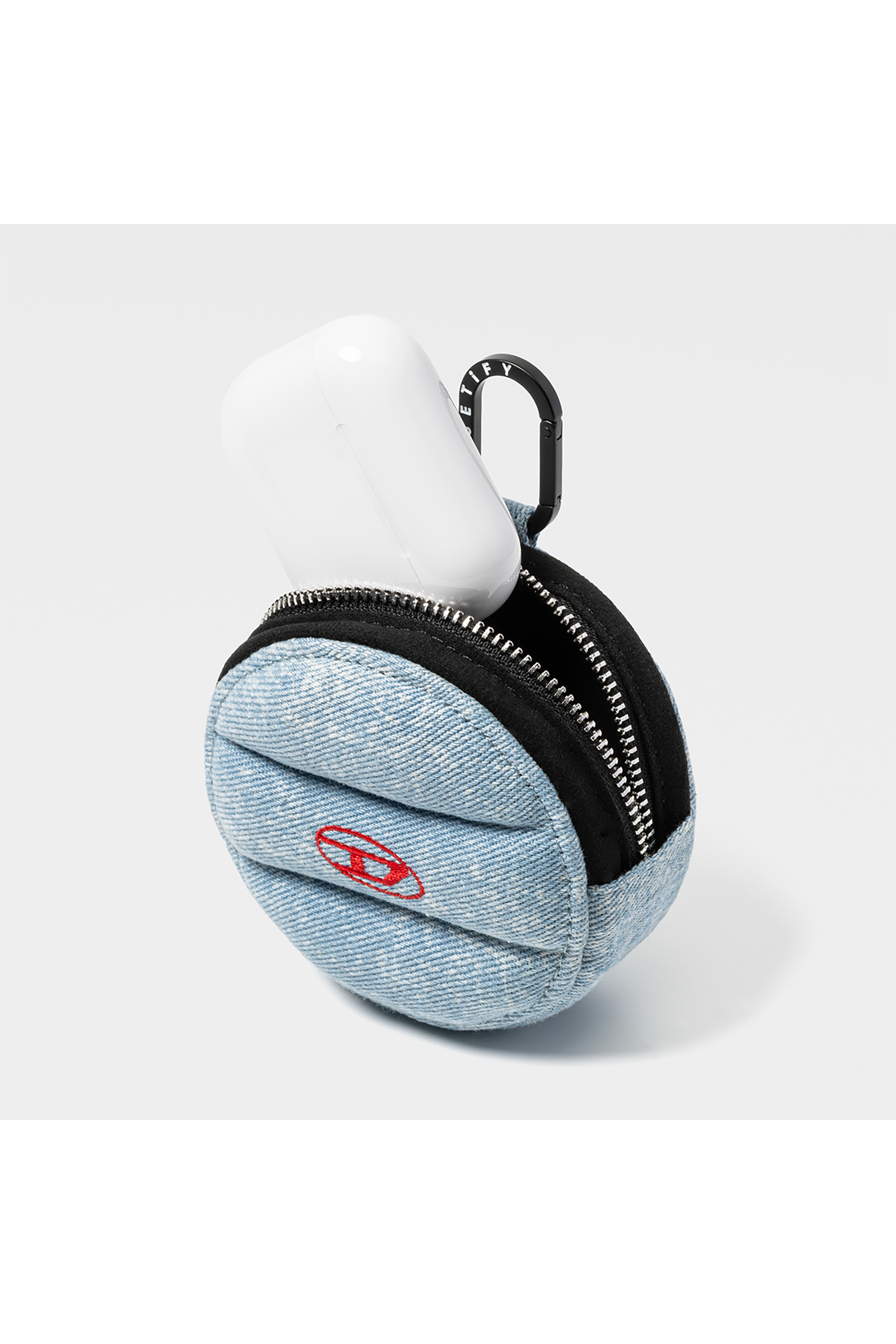 Diesel - 60603 POUCH, Unisex's Tech Pouch in Blue - 3