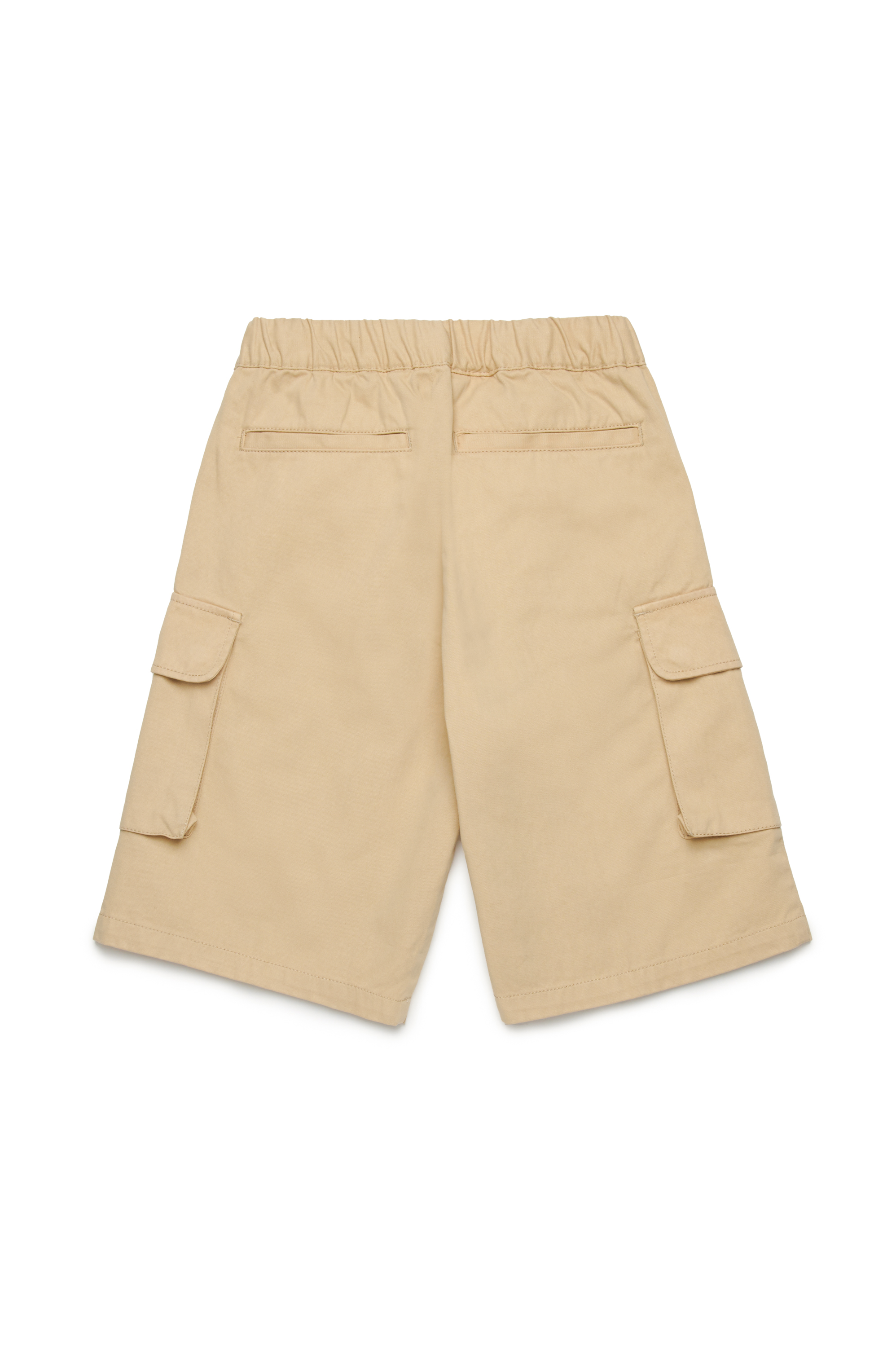 Diesel - PARGYMSHORT, Man's Cargo shorts in cotton gabardine in Light Brown - 2