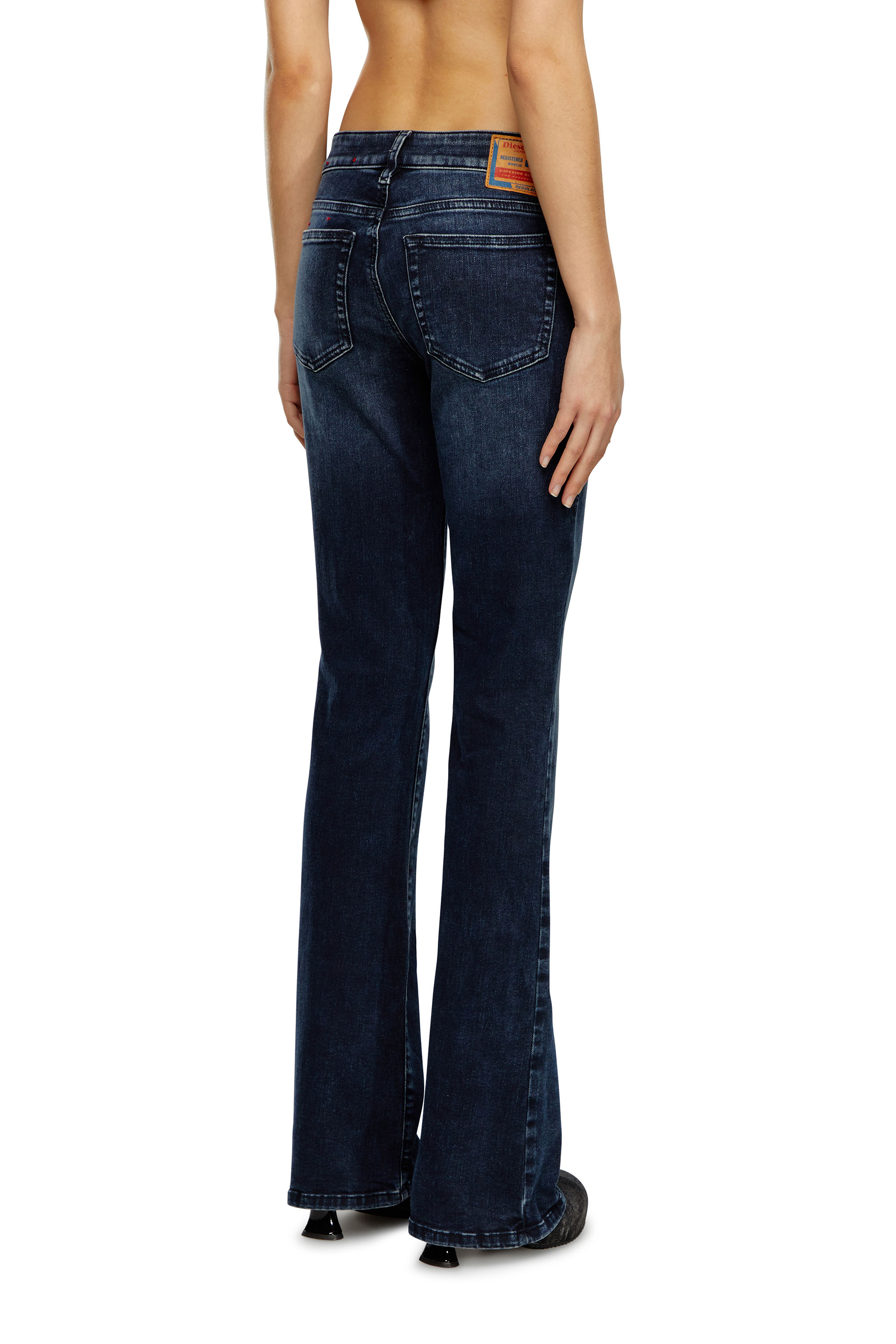 Bootcut Jeans 1969 D-Ebbey 0ENAR, Dark Blue Diesel - Woman's Bootcut Jeans 1969 D-Ebbey 0ENAR, Dark Blue - 4