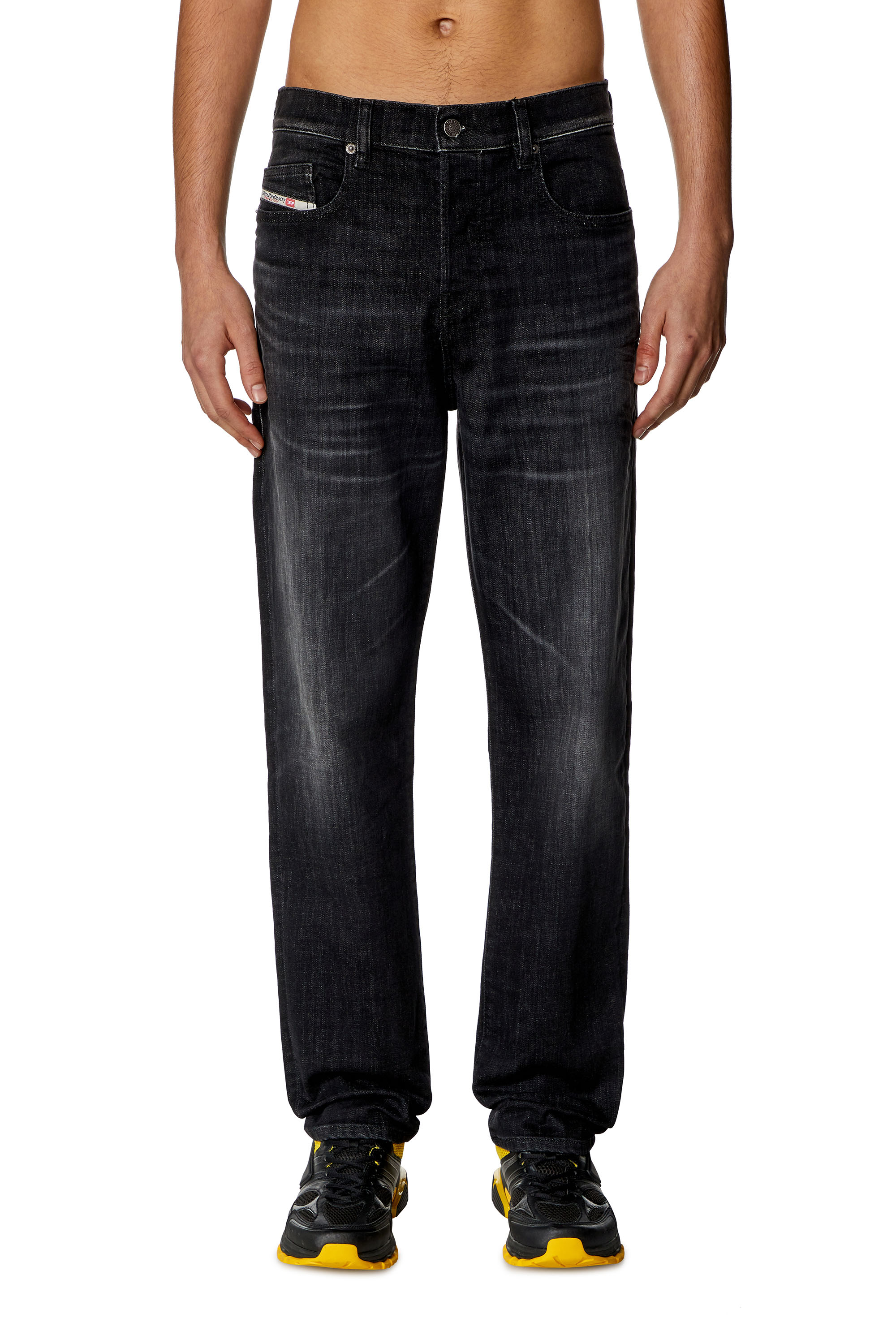 Diesel - Straight Jeans 2020 D-Viker 09H34, Black/Dark grey - Image 2