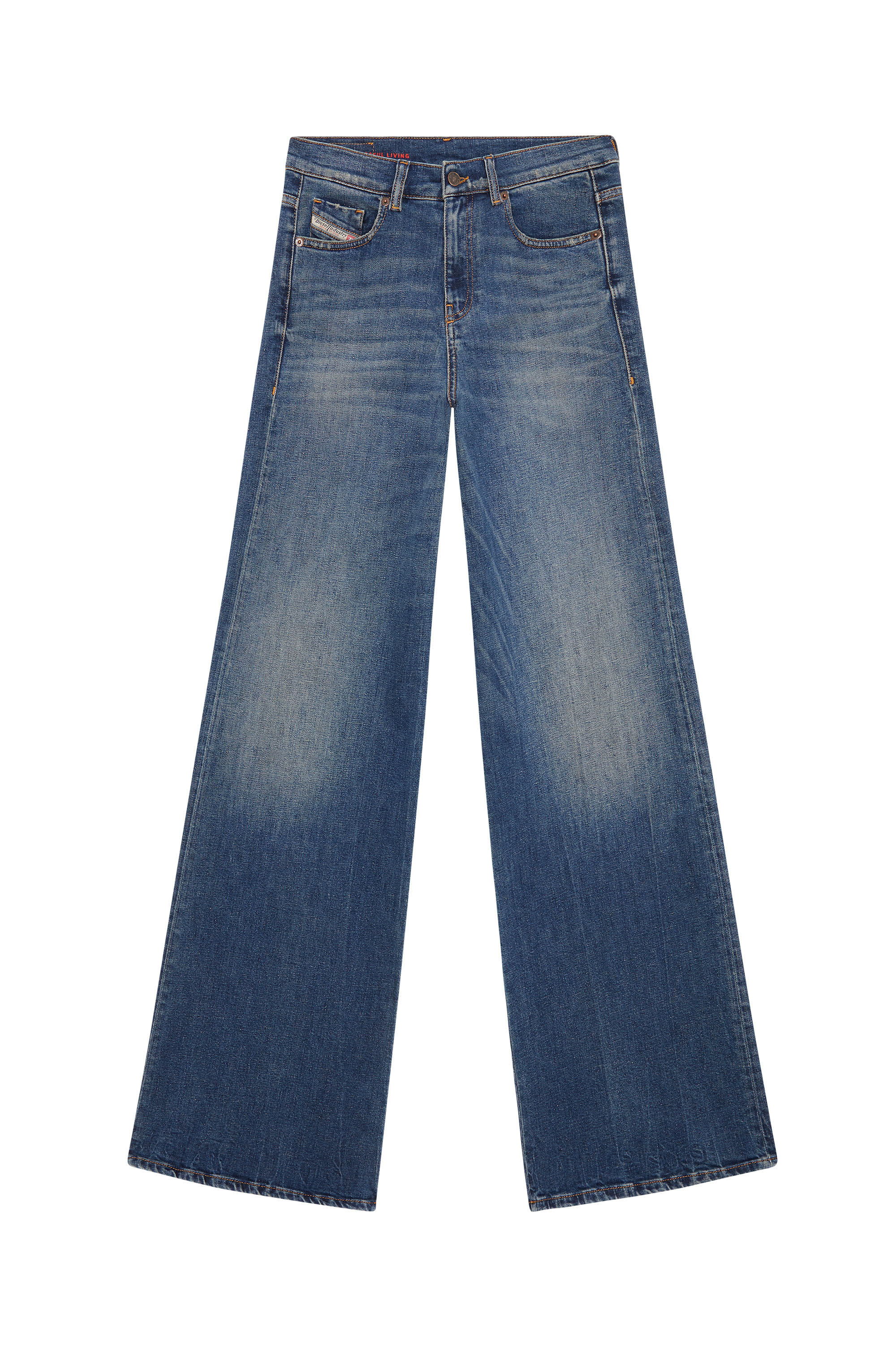 Diesel - Bootcut and Flare Jeans 1978 D-Akemi 09E66, Dark Blue - Image 6