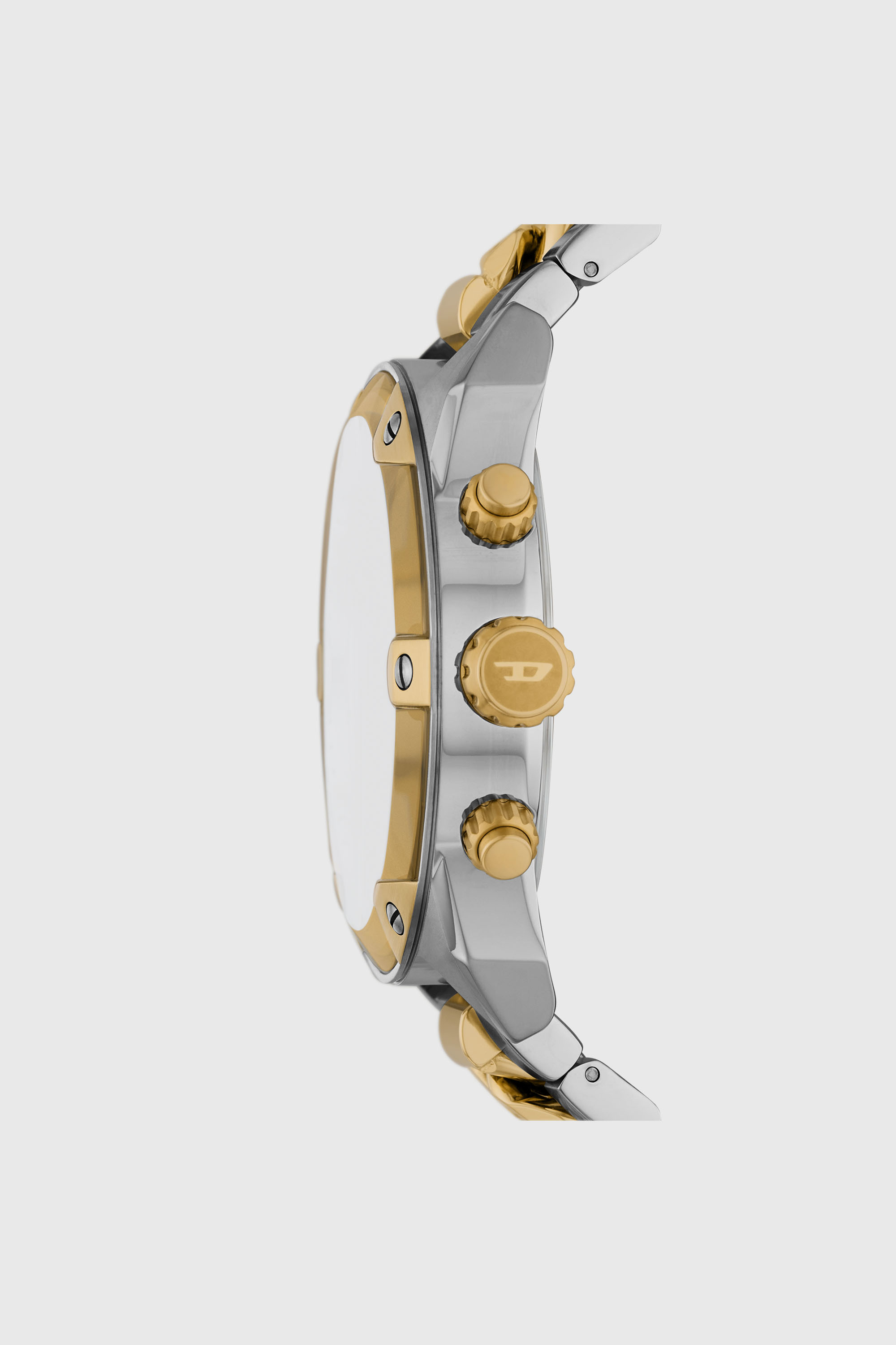 Diesel - DZ4629, Man's Spiked Stainless Steel Watch in Silver - 3