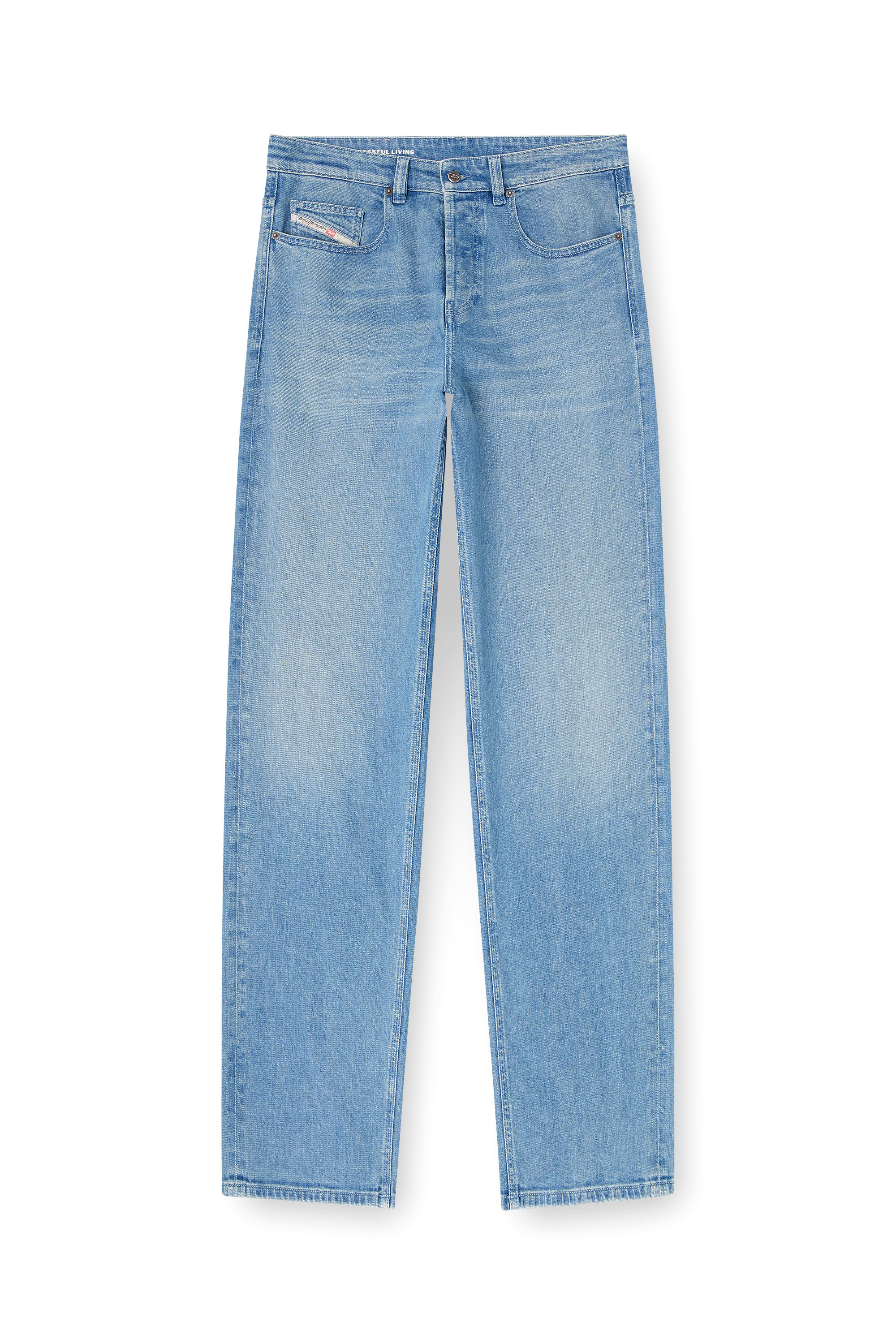 Diesel - Man's Relaxed Jeans 2001 D-Macro 09Q18, Light Blue - 2
