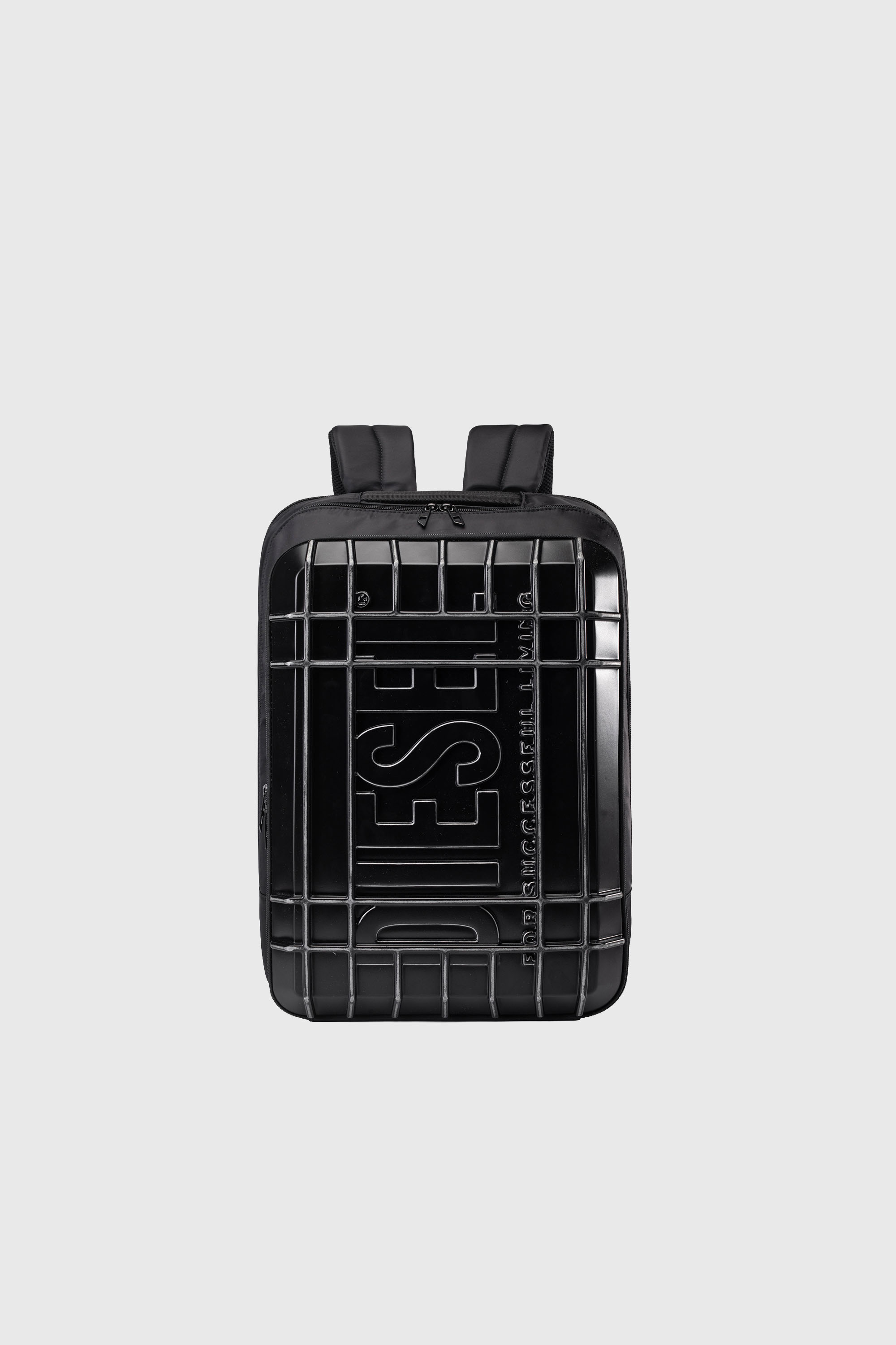 Diesel - DIESEL PC STRONG IMAGE BACKPACK- DSB005, Unisex's Rugged travel backpack in Black - 1
