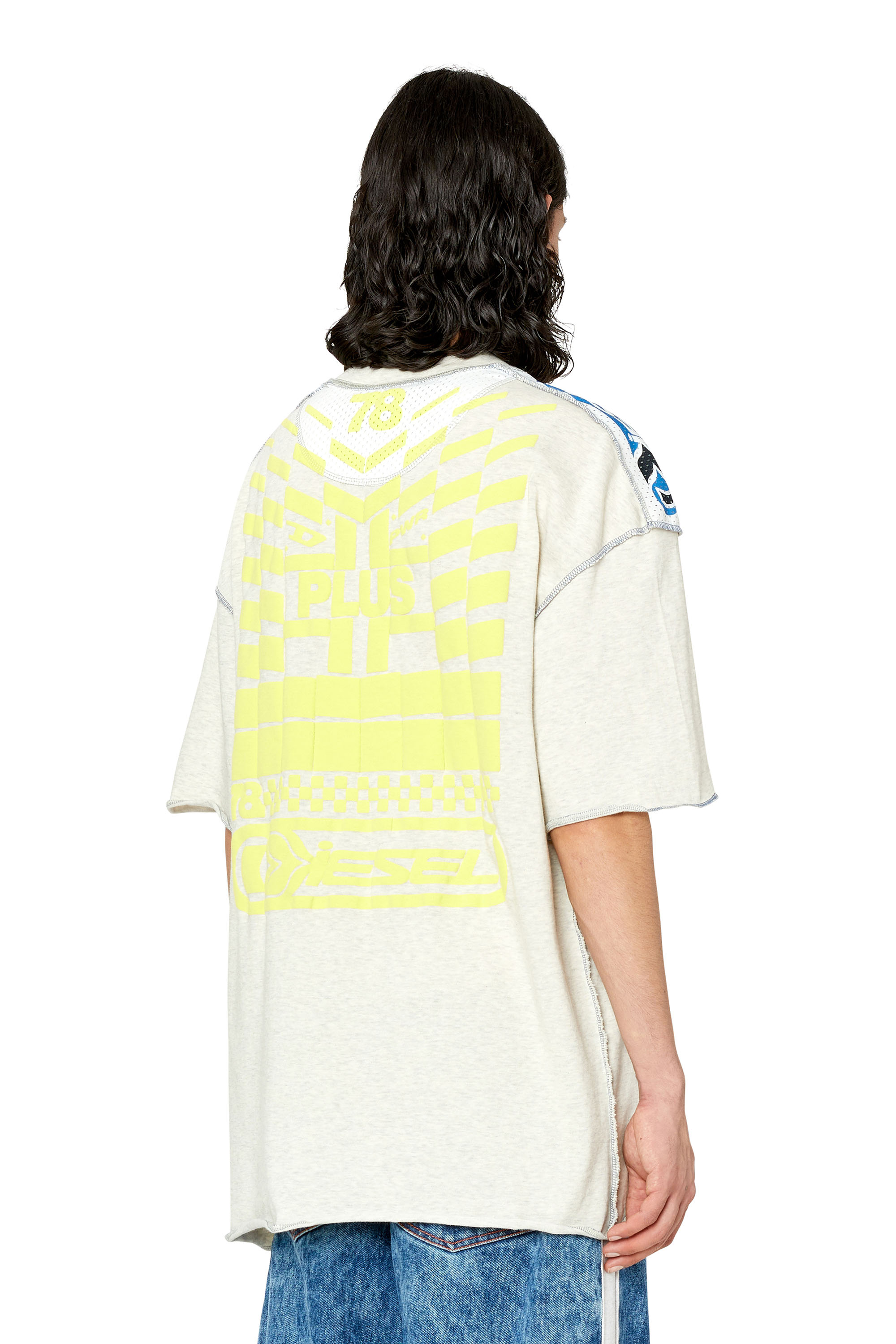 Diesel - T-CRAHOR-SS-G1, Light Grey - Image 4