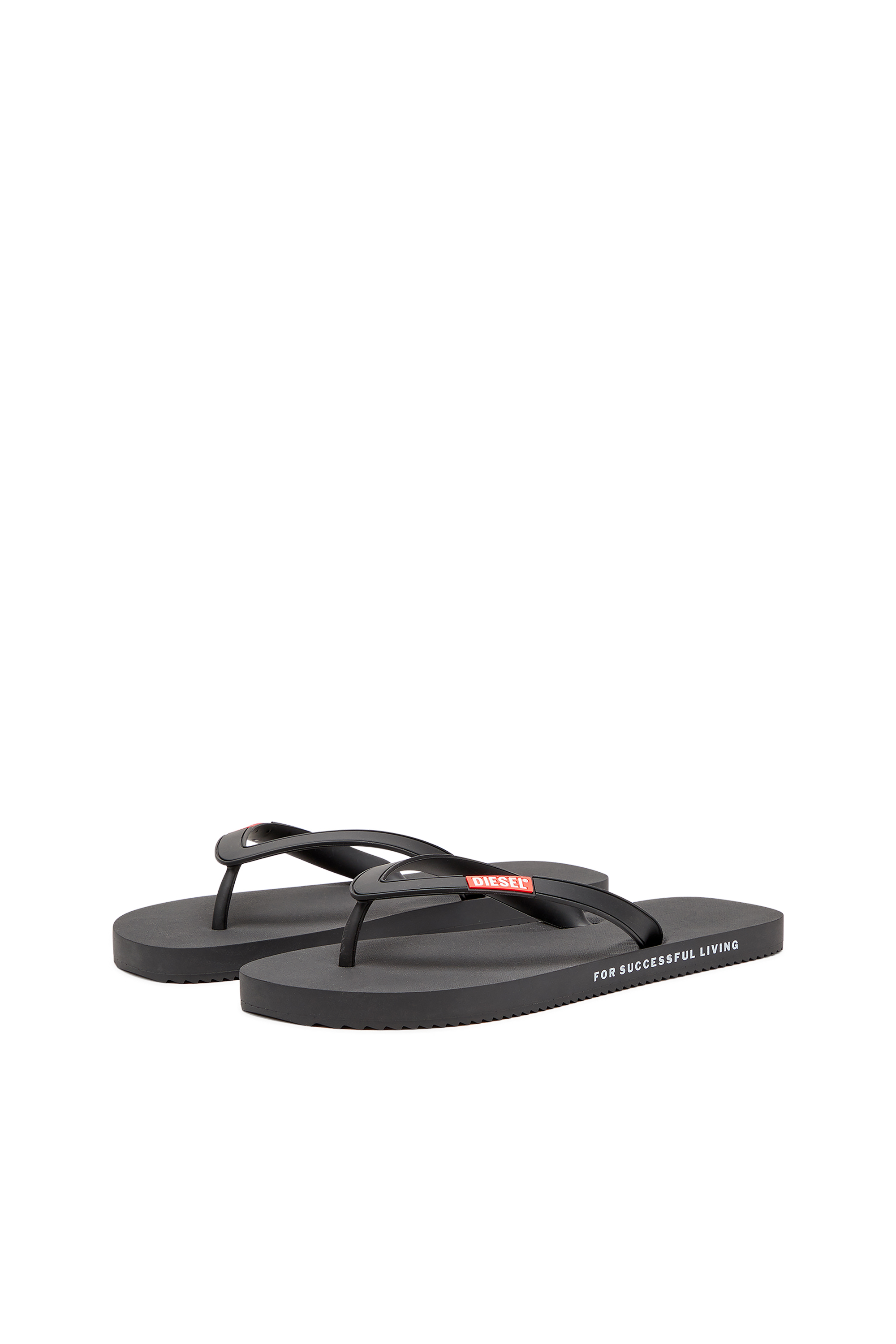 SA-RIO, Black Diesel - SA-RIO, Man's Sa-Rio-Rubber flip-flops in Black - 8