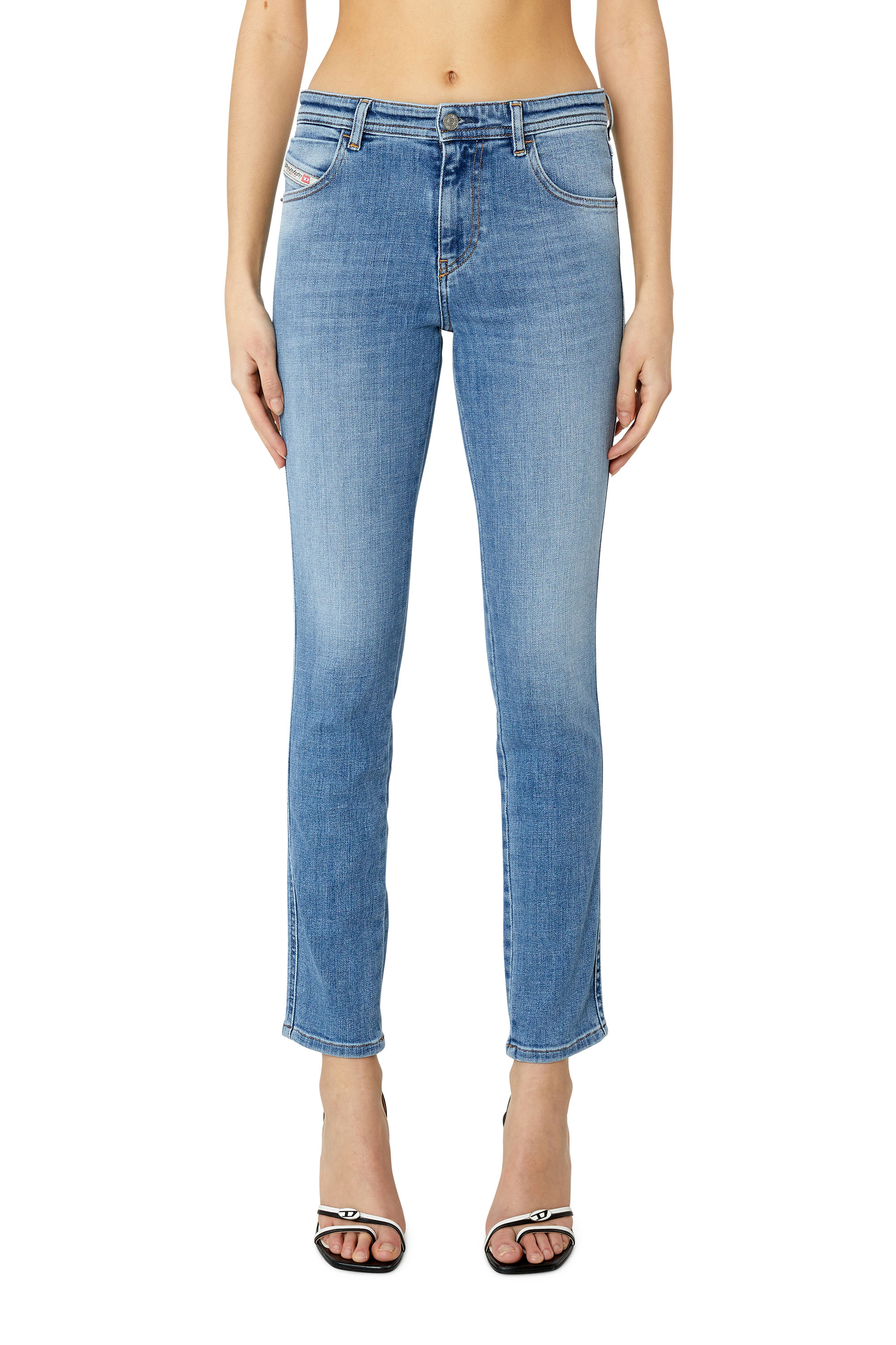 Diesel - Skinny Jeans 2015 Babhila 09C01, Medium blue - Image 2