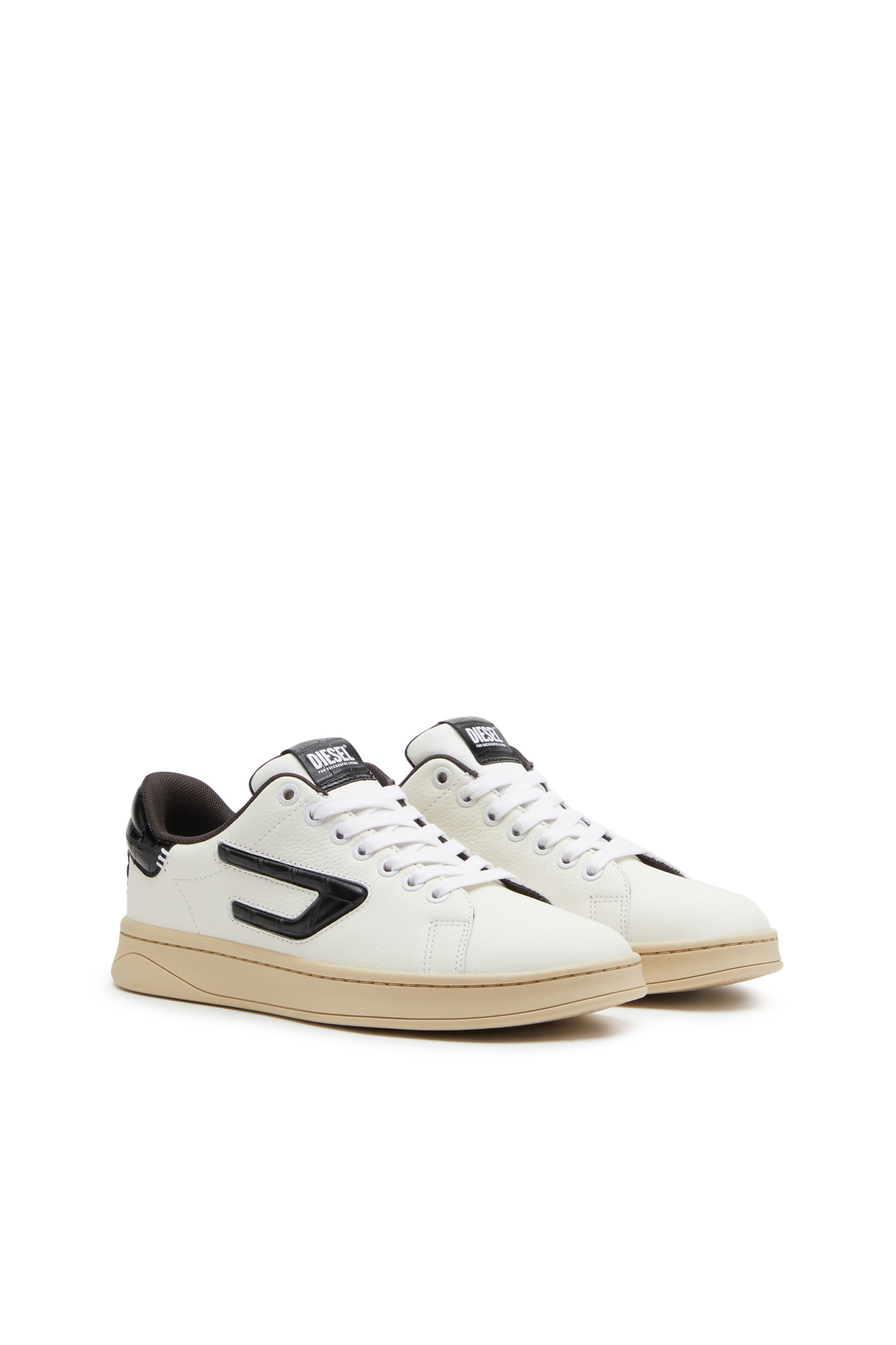 Diesel - S-ATHENE LOW W, White/Black - Image 2
