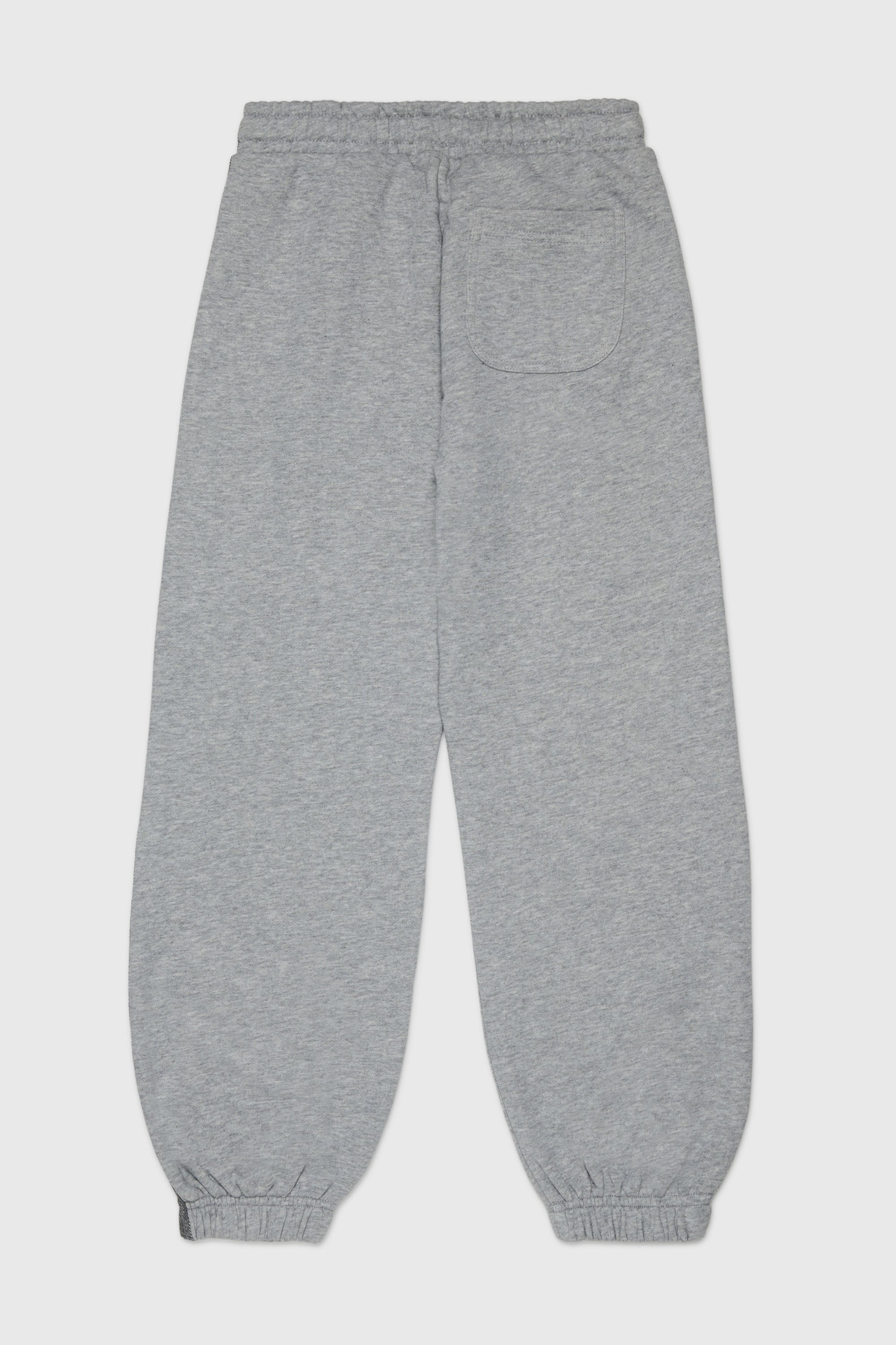 Diesel - PTEAN, Man's Sweatpants with denim side bands in Grey - 2