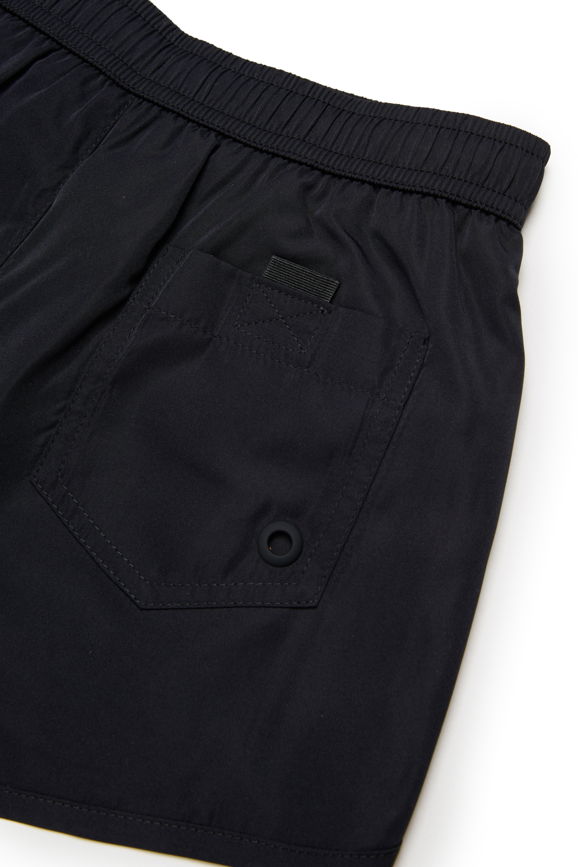 Diesel - MIARD, Man's Swim shorts with contrasting D in Black - 4
