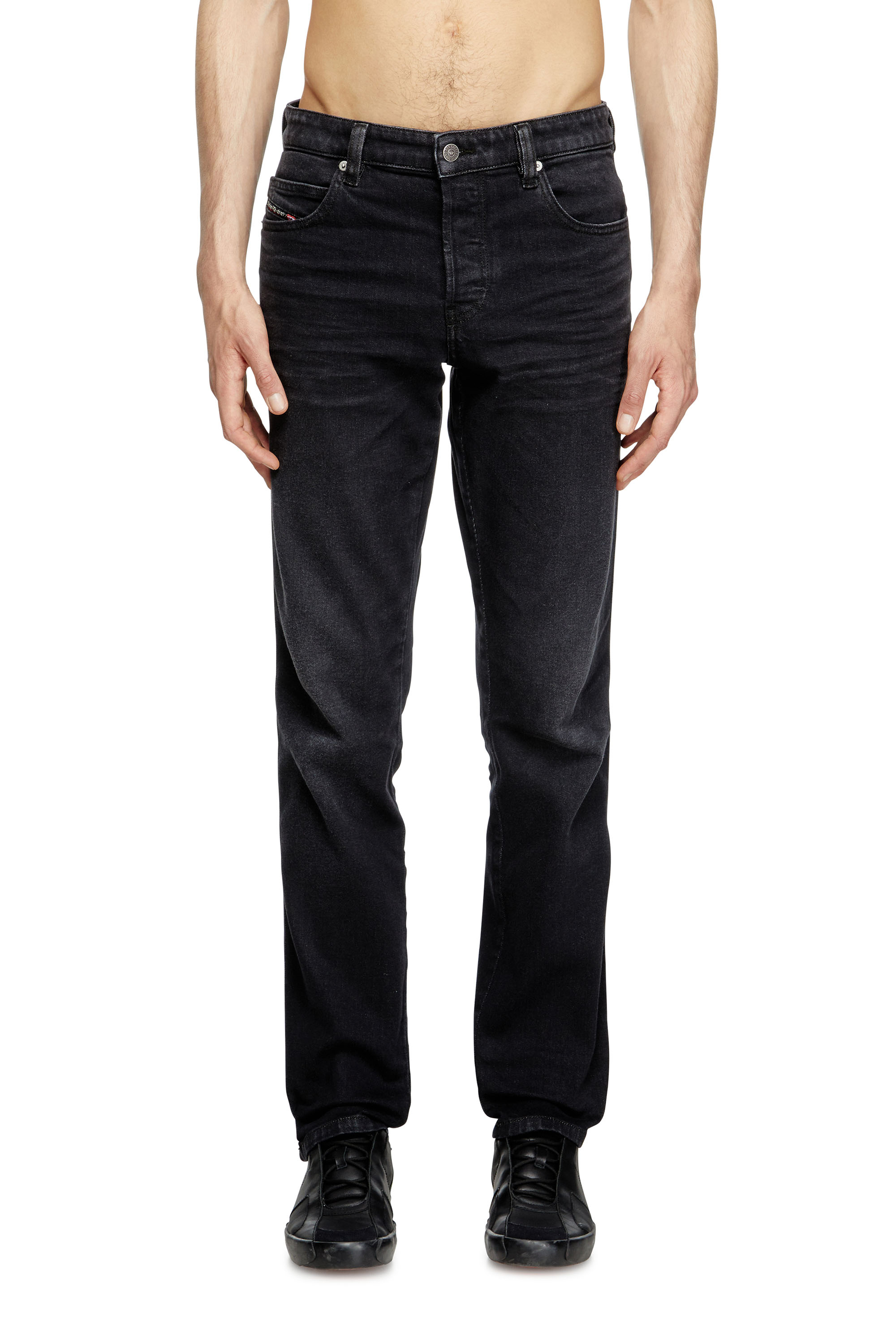 Diesel - Man's Slim Jeans 1993 D-Vyl 0DBEG, Black/Dark grey - 1
