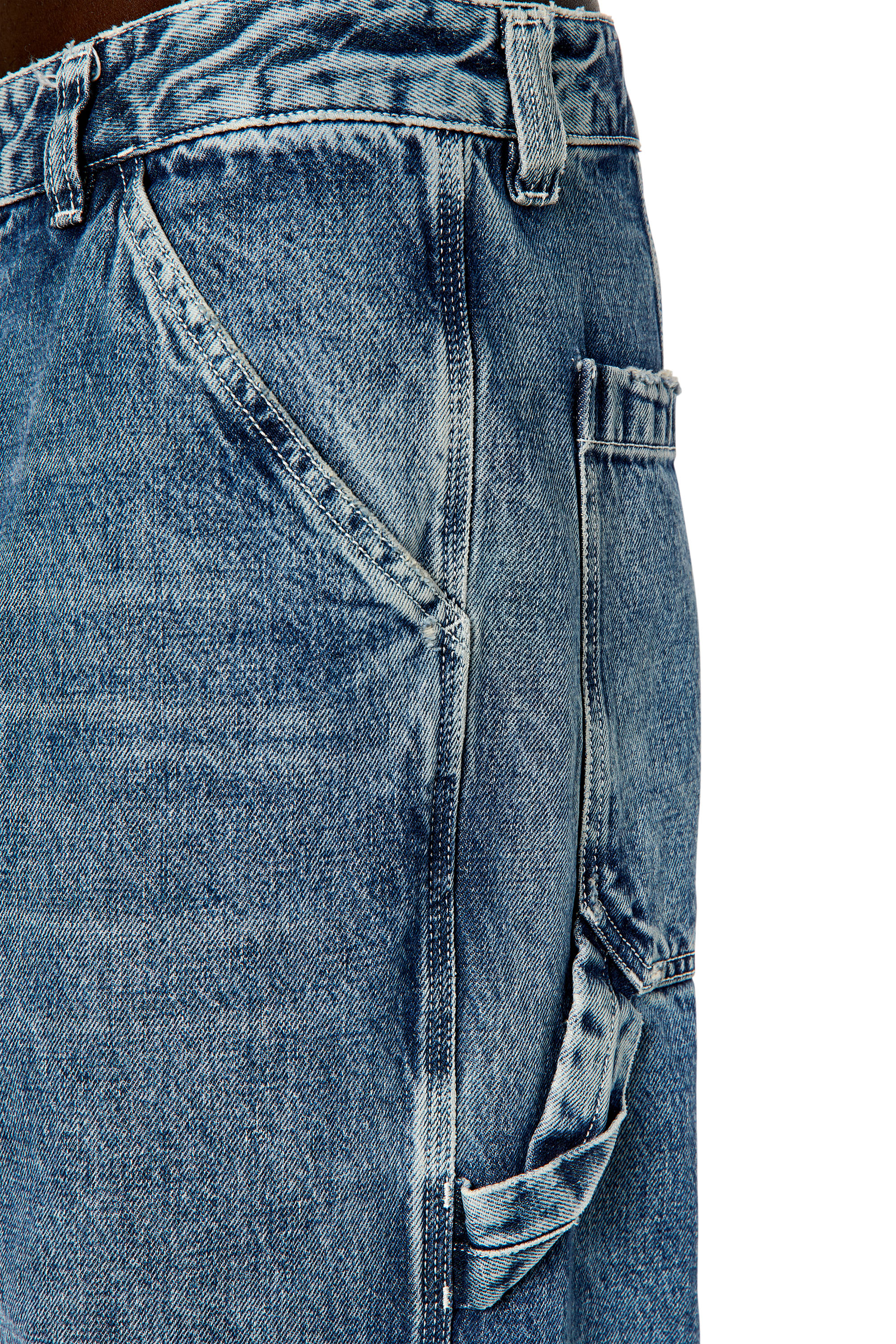 Diesel - D-Livery 007M3 Straight Jeans, Medium blue - Image 3
