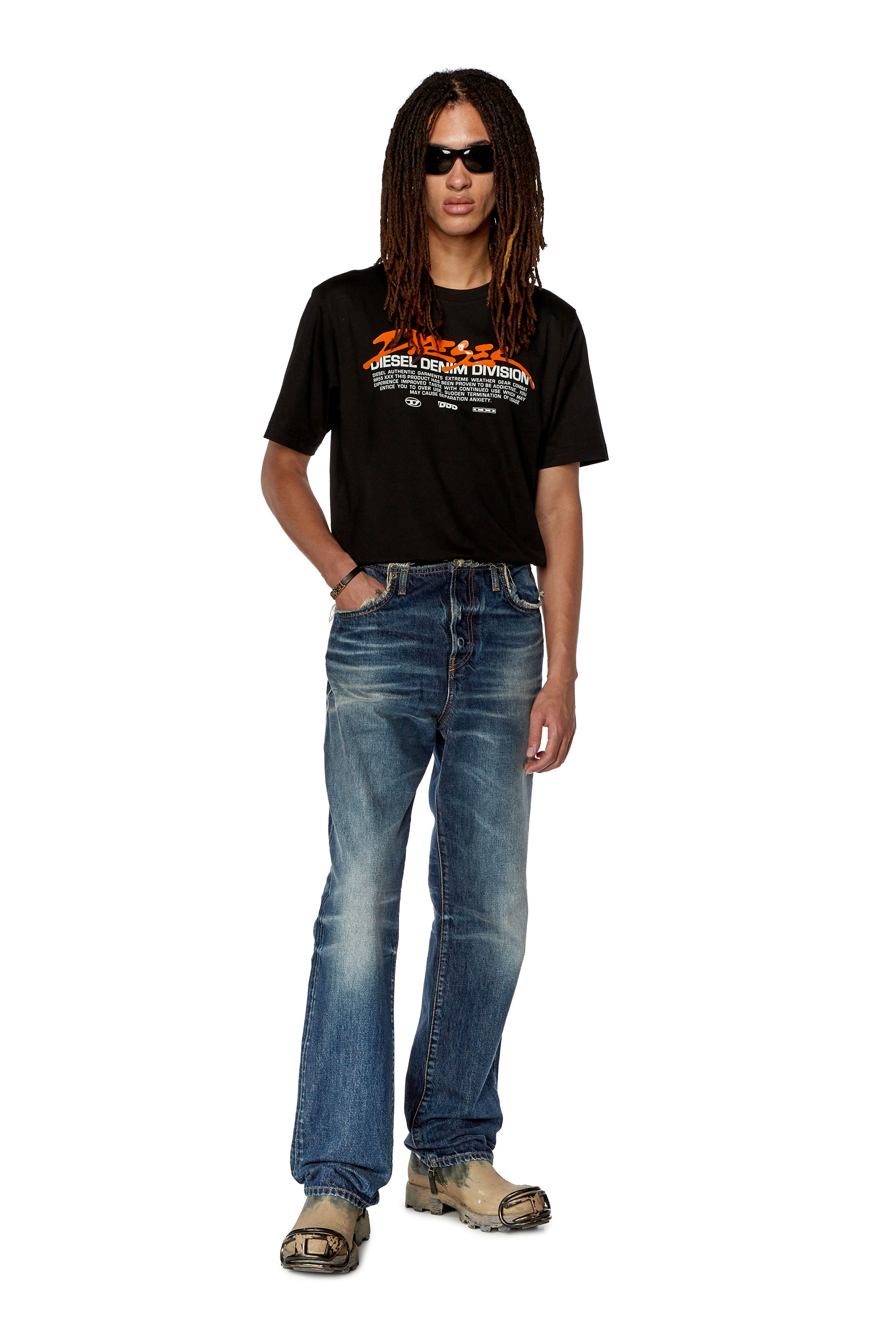 Diesel - T-JUST-L3, Black - Image 2