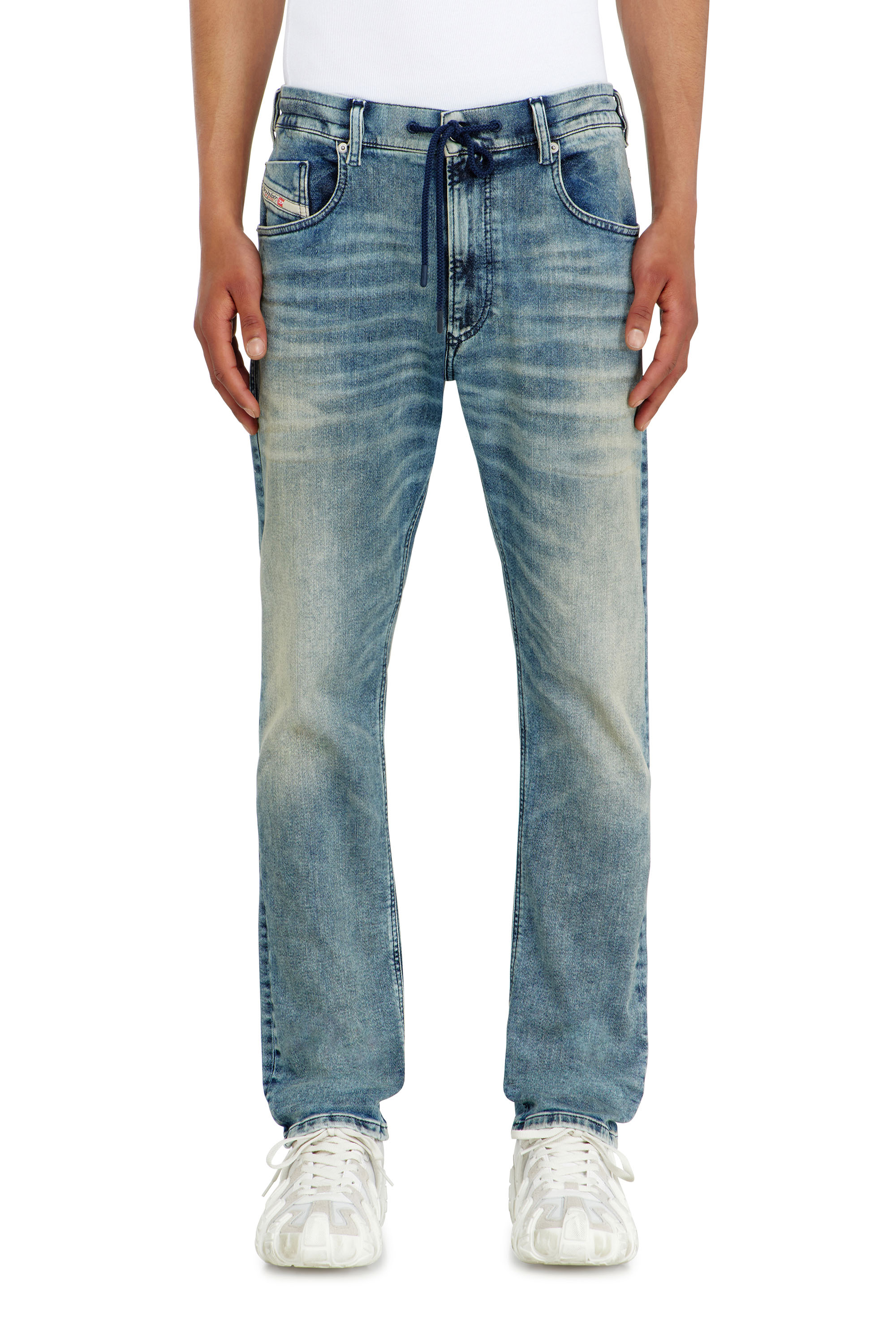 Diesel - Man's Regular 2032 D-Krooley Joggjeans&reg; 09N63, Light Blue - 2