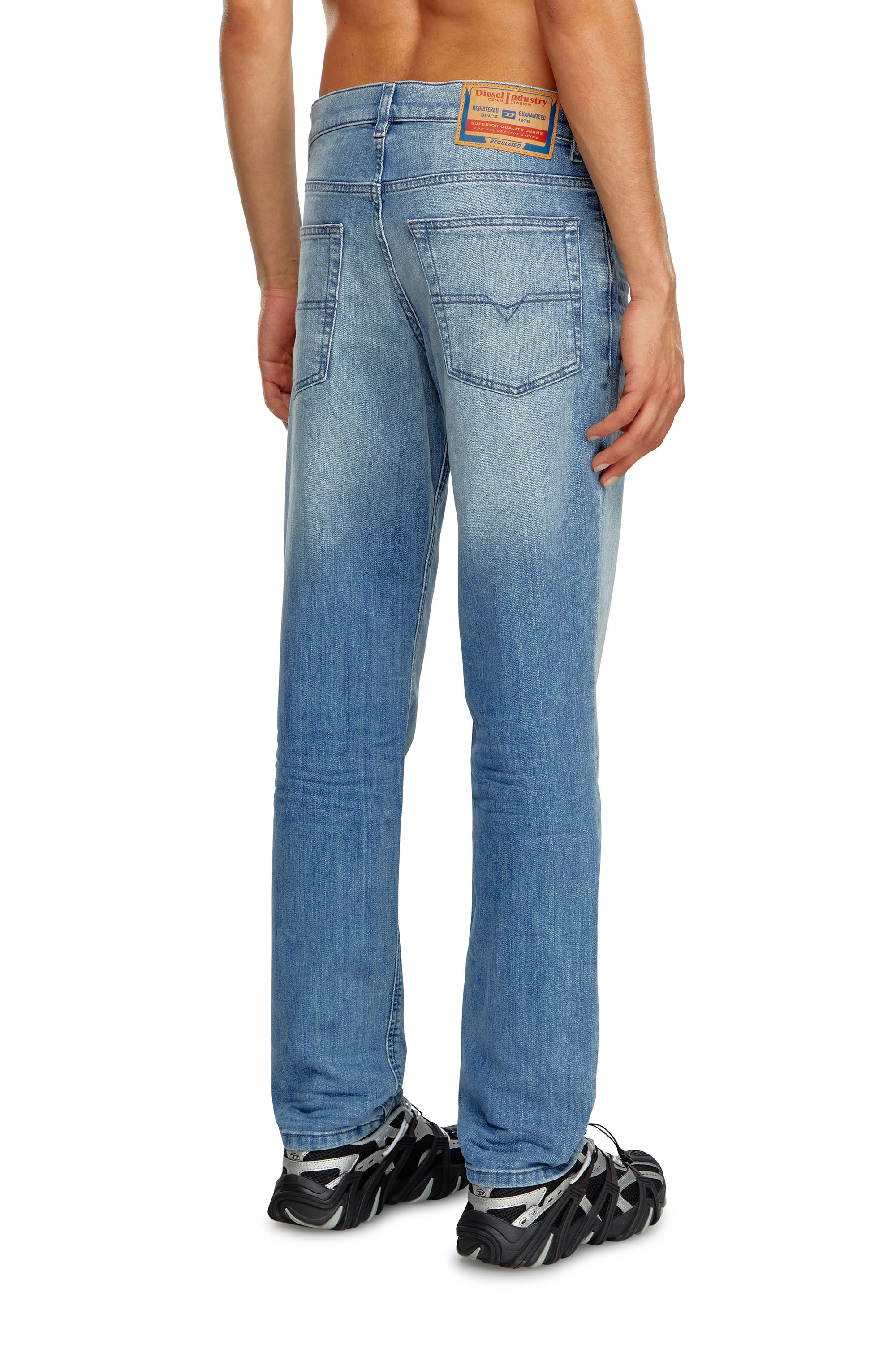 Diesel - Tapered Jeans 2023 D-Finitive 0GRDI, Light Blue - Image 2