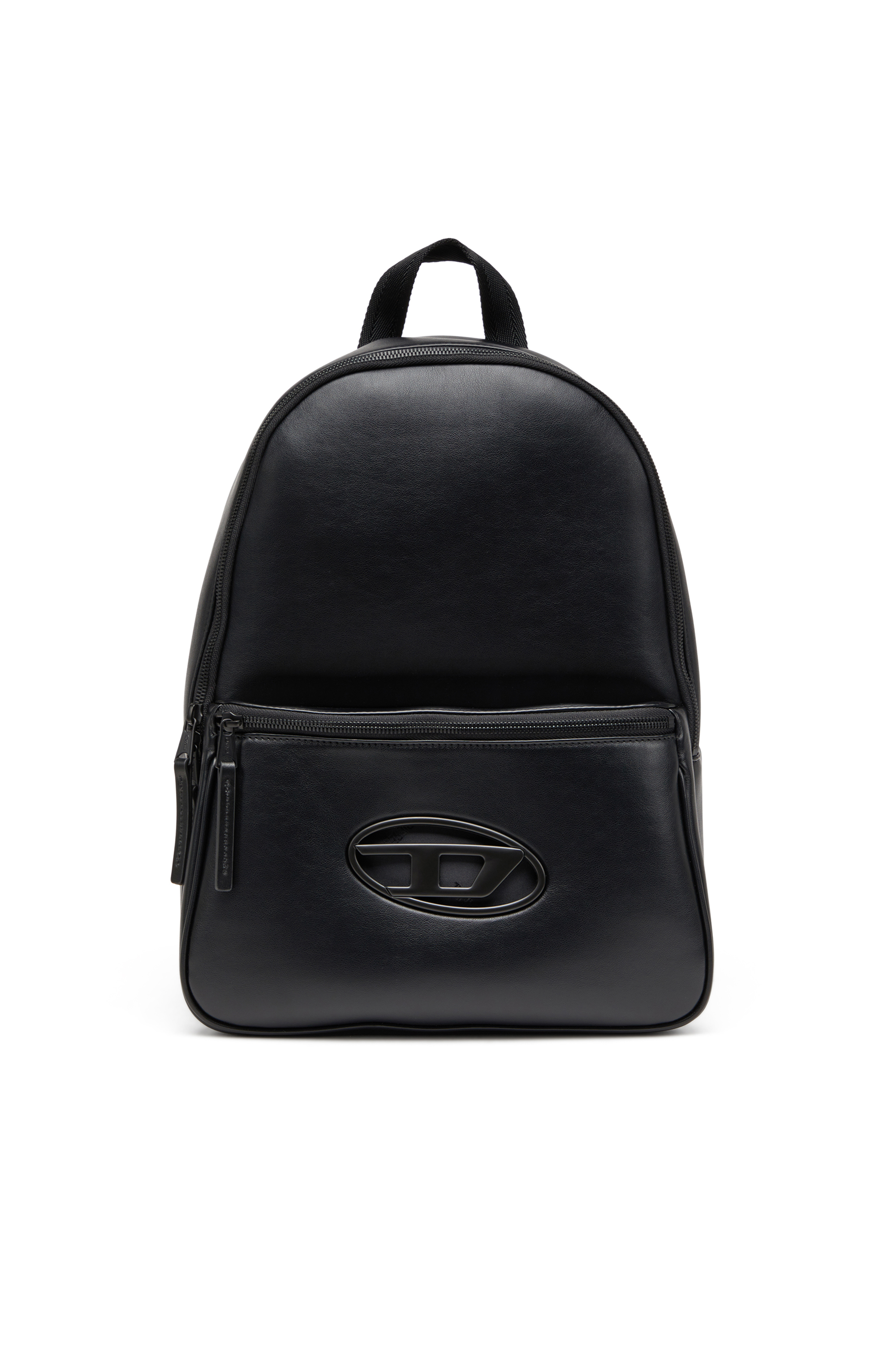 Diesel - HOLI-D BACKPACK M, Unisex's Backpack in neoprene and PU in Black - 1