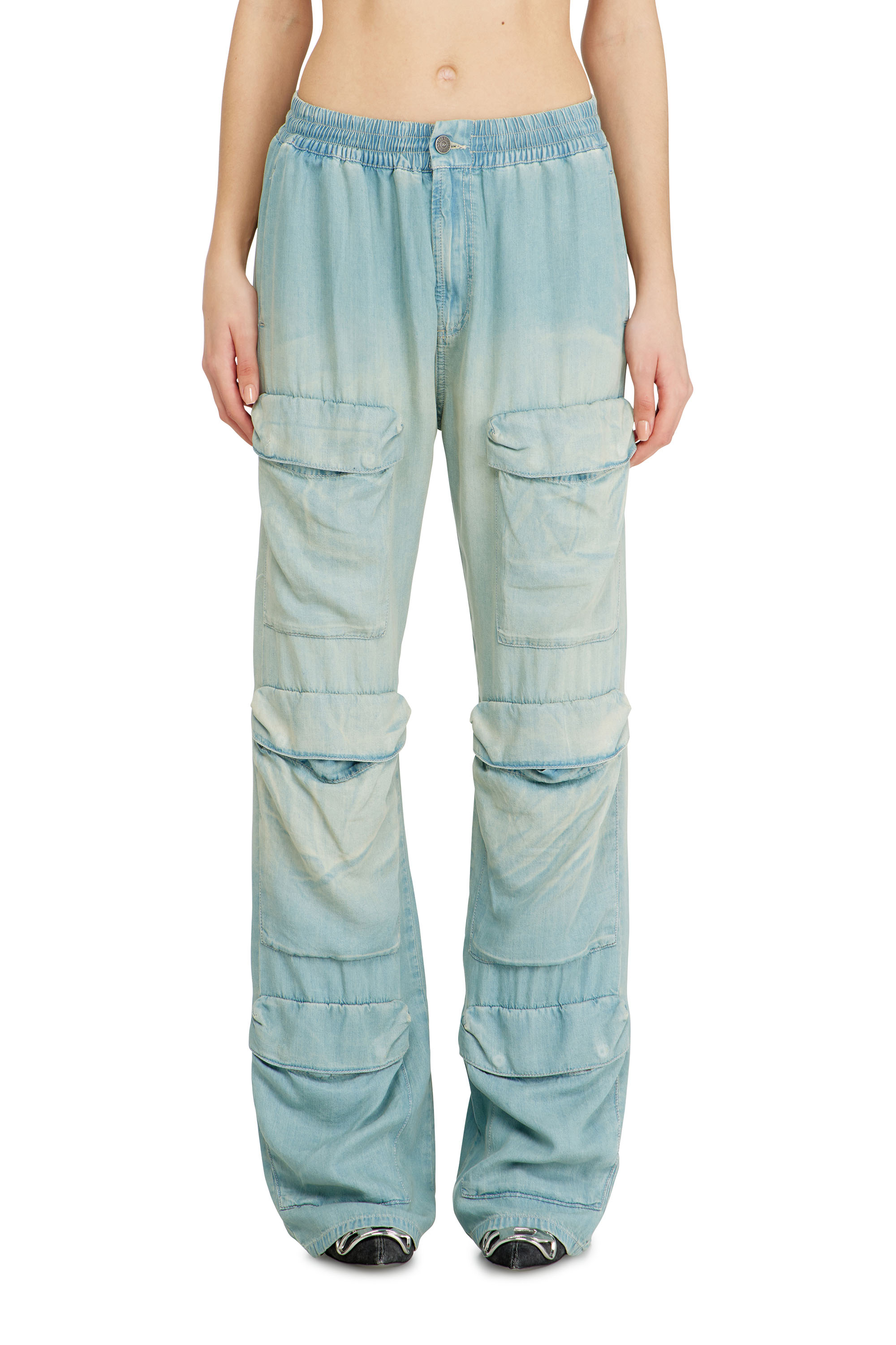 Diesel - Woman's Regular Jeans D-Pocky 0ADCF, null - 1