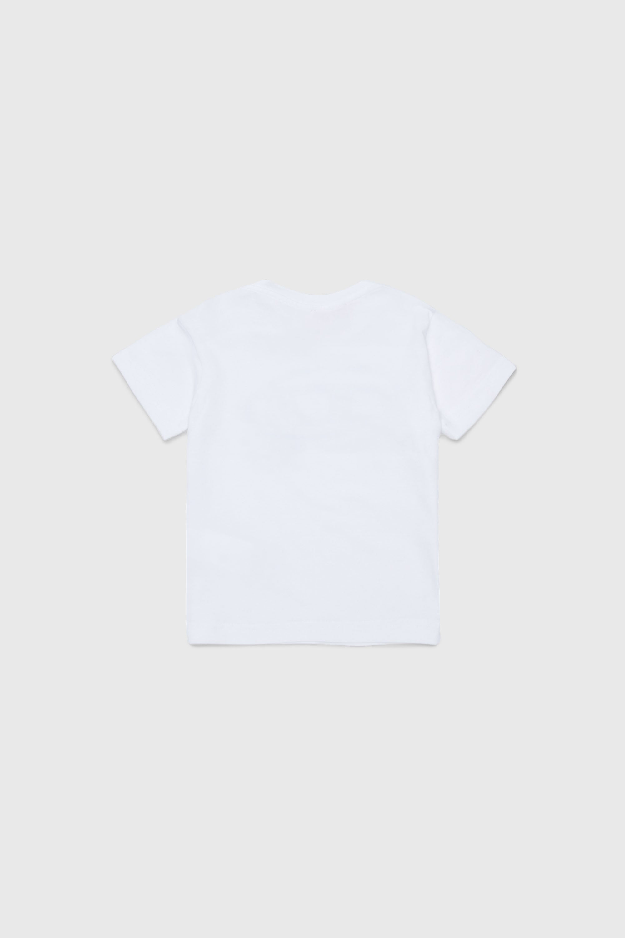 Diesel - TIELB, Man's Cotton T-shirt with Oval D print in White - 2