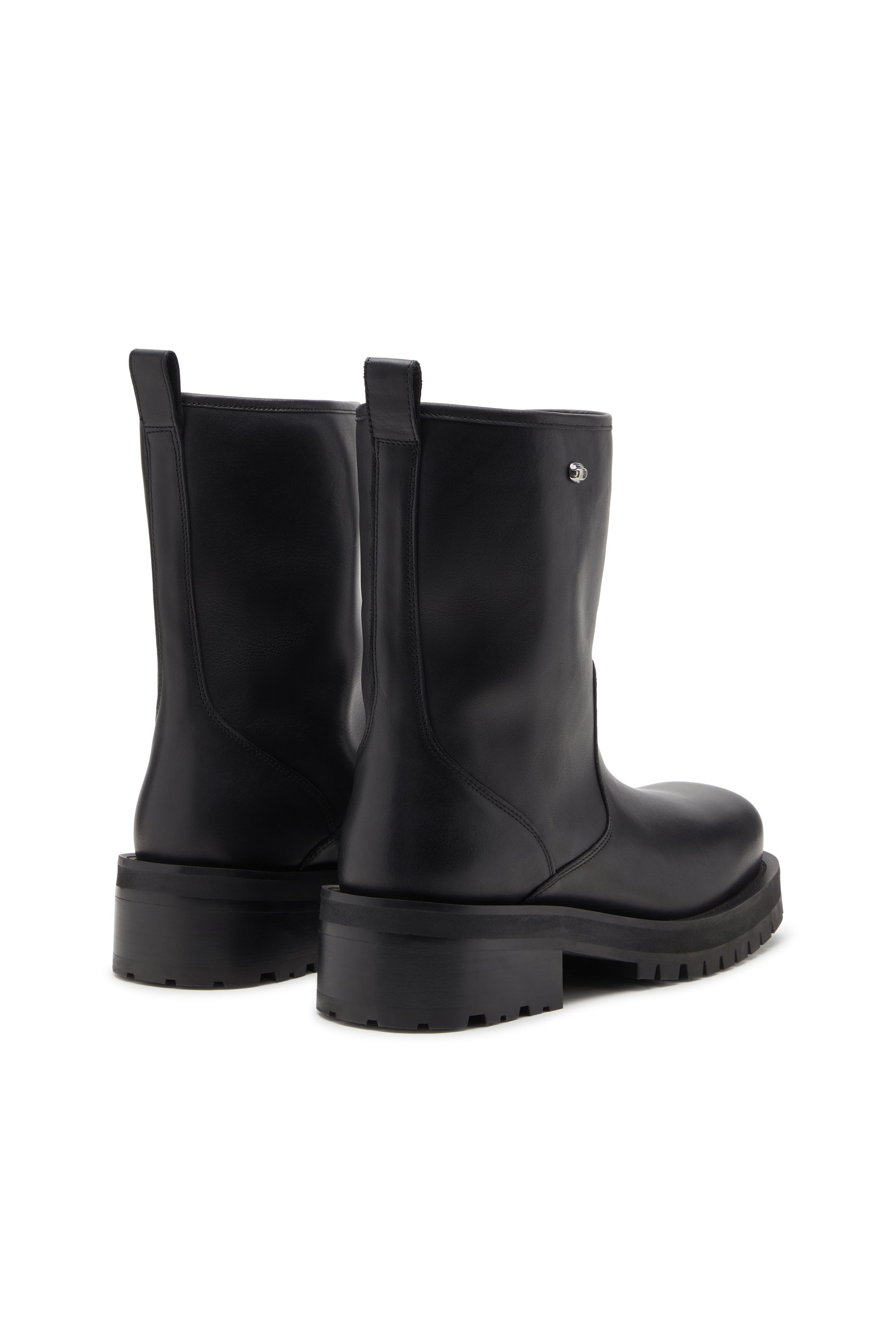 Diesel - D-TEXAN BK, Man's D-Texan - Leather Boots in Black - 3